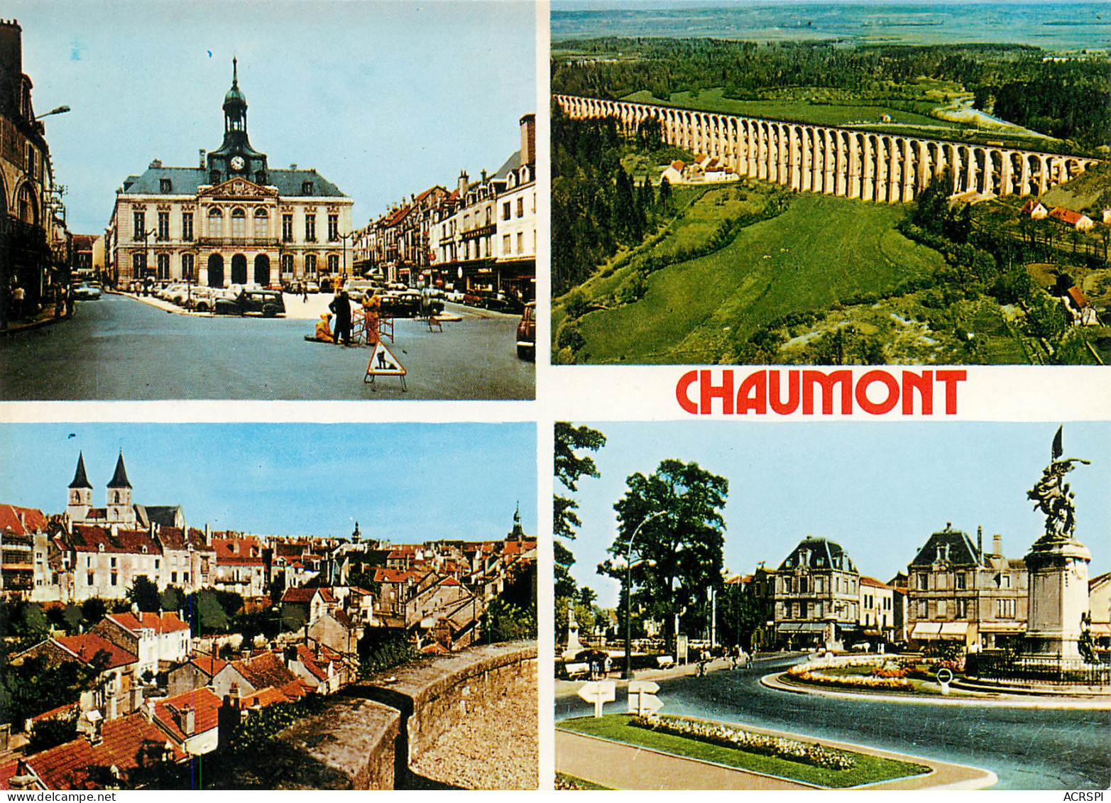 CHAUMONT 52  Multivue  40 (scan Recto-verso)MA2286Bis - Chaumont