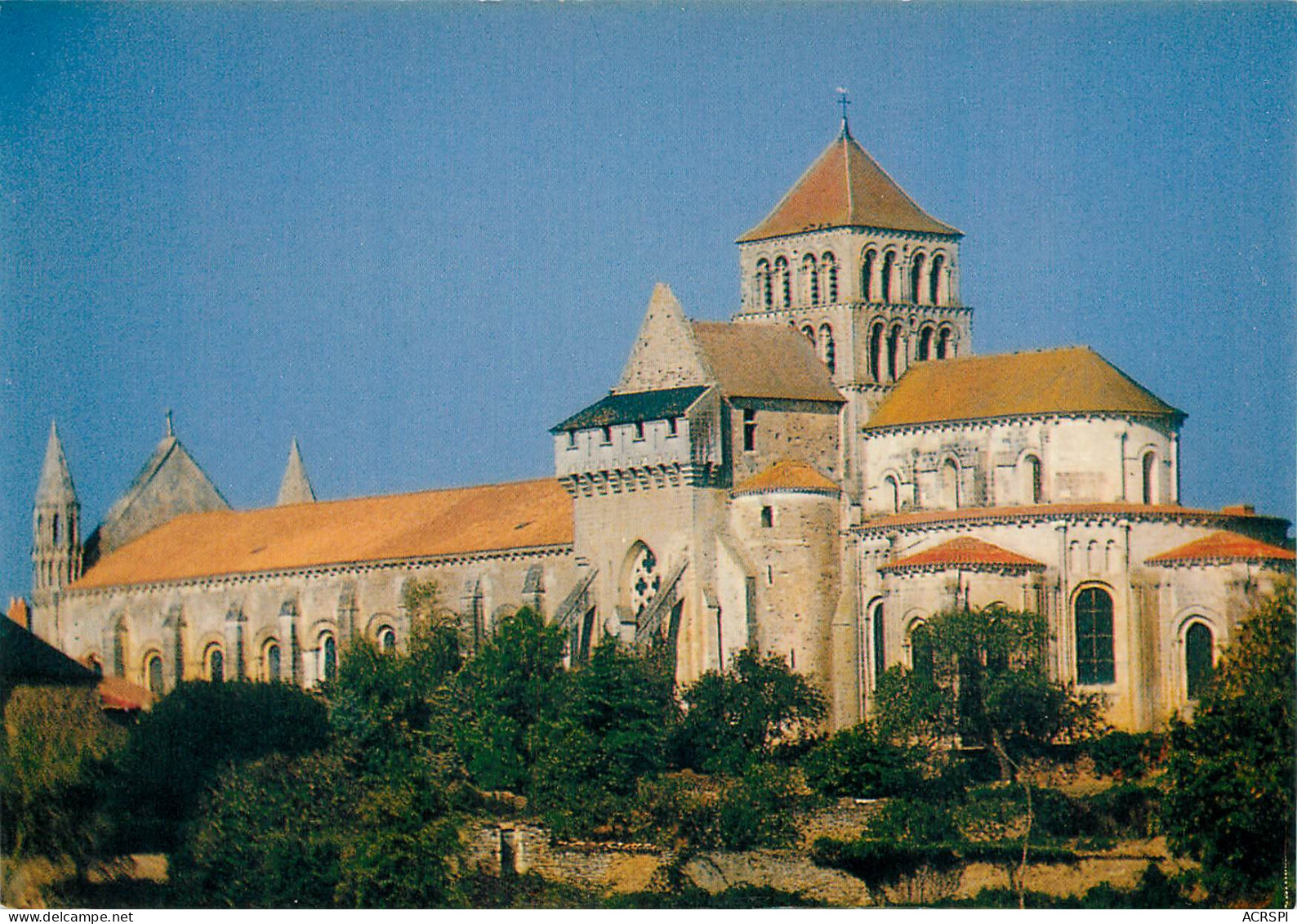 SAINT JOUIN DE MARNES  L'église   1   (scan Recto-verso)MA2286Ter - Saint Jouin De Marnes