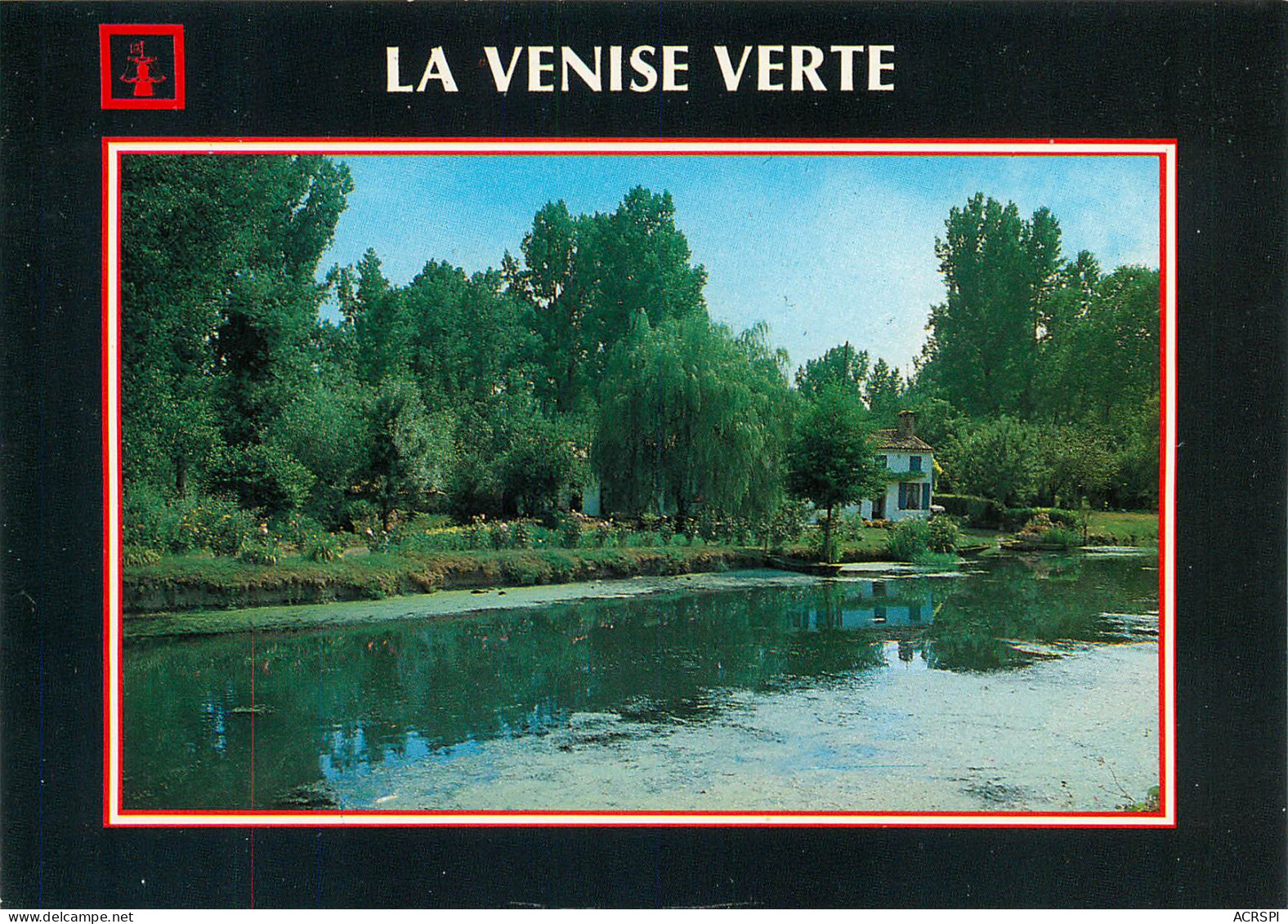 Maison Bleue Le Long De La Sèvre à Coulon DEUX SEVRES 79 Marais Poitevin  54 (scan Recto-verso)MA2286Ter - Niort