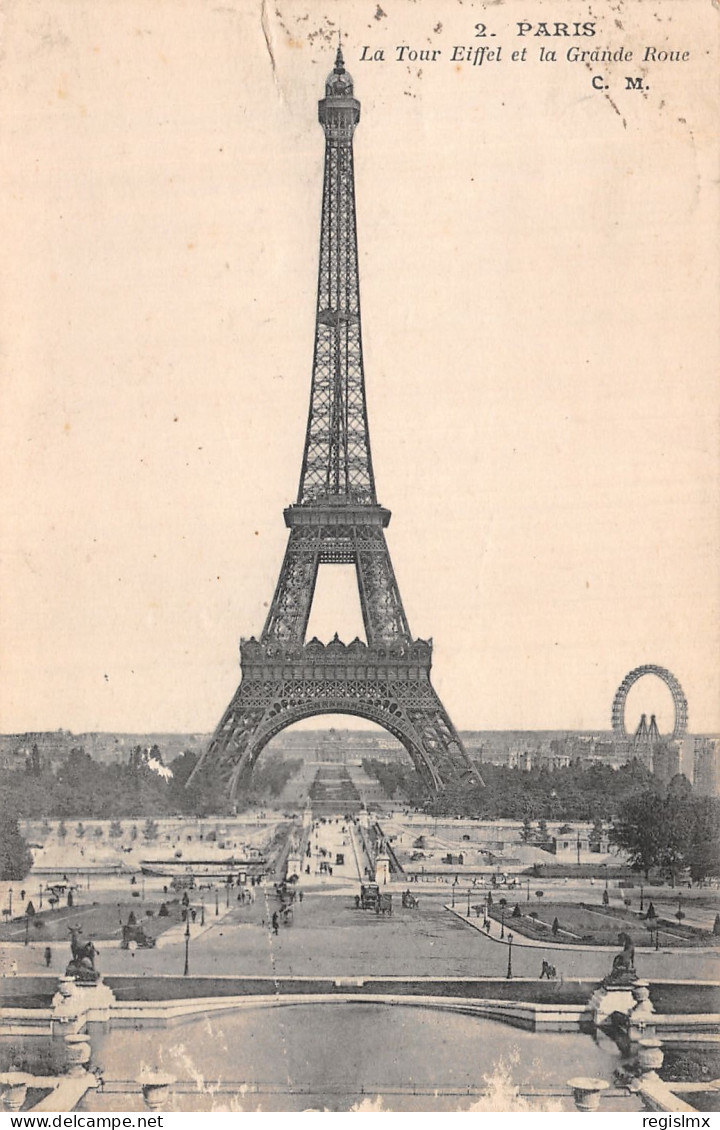 75-PARIS TOUR EIFFEL-N°T1041-C/0091 - Eiffelturm