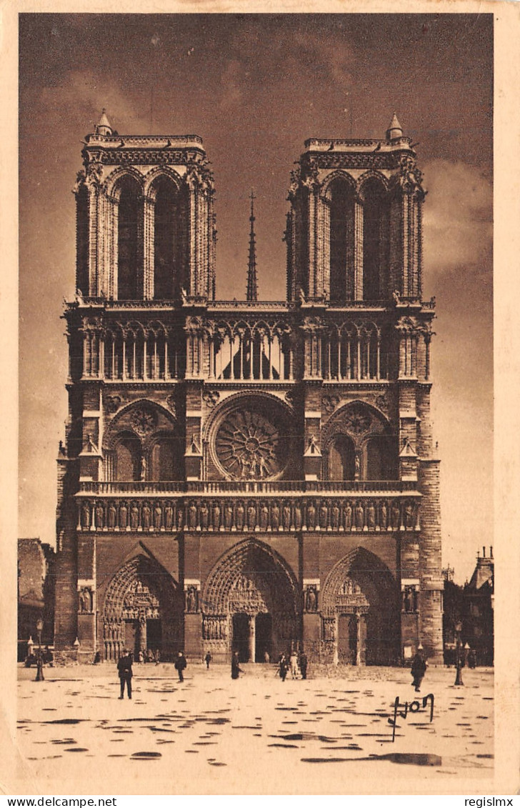 75-PARIS NOTRE DAME-N°T1041-B/0351 - Notre Dame Von Paris