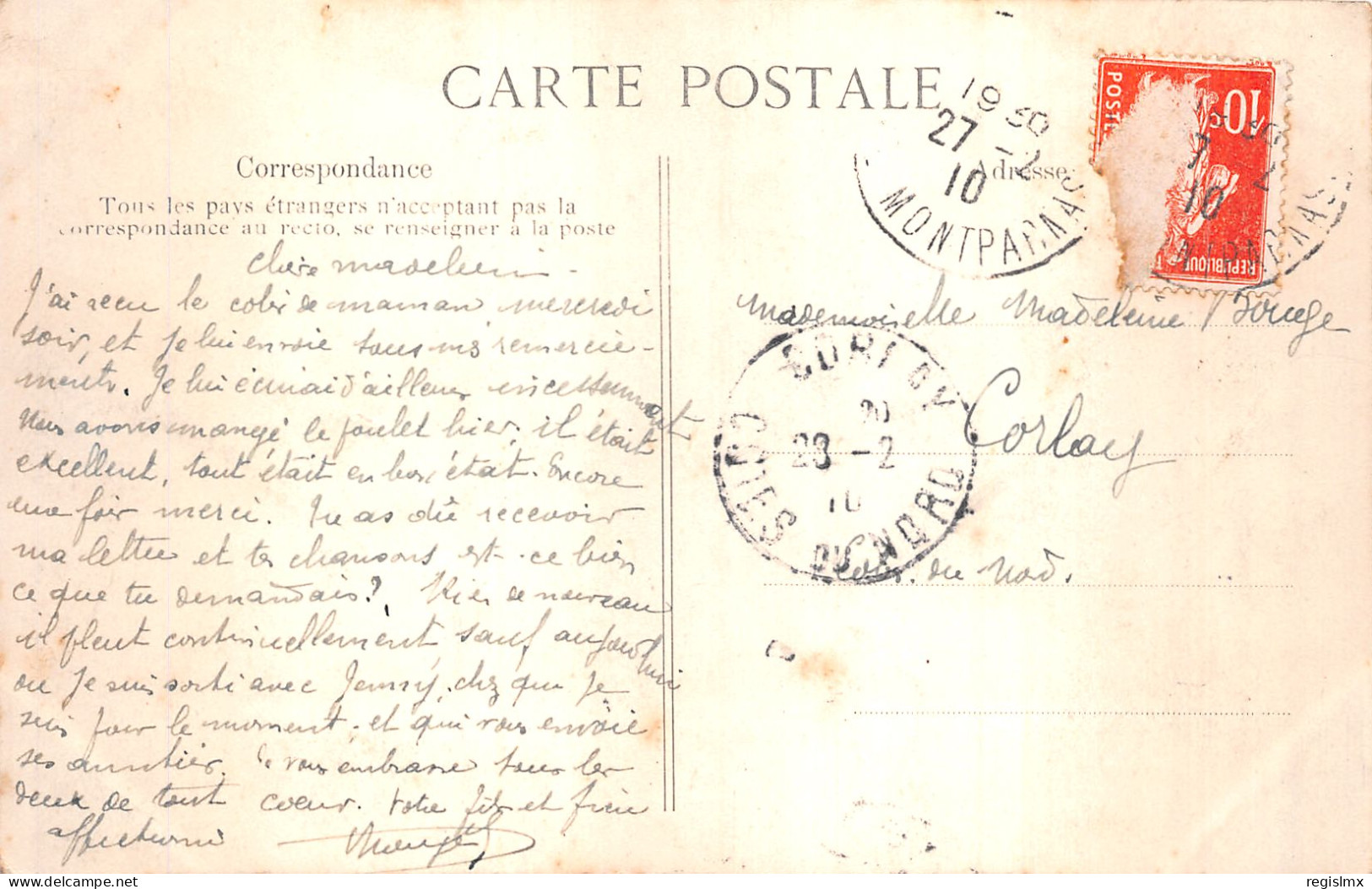 75-PARIS INONDE PONT SAINT MICHEL-N°T1041-B/0205 - Paris Flood, 1910