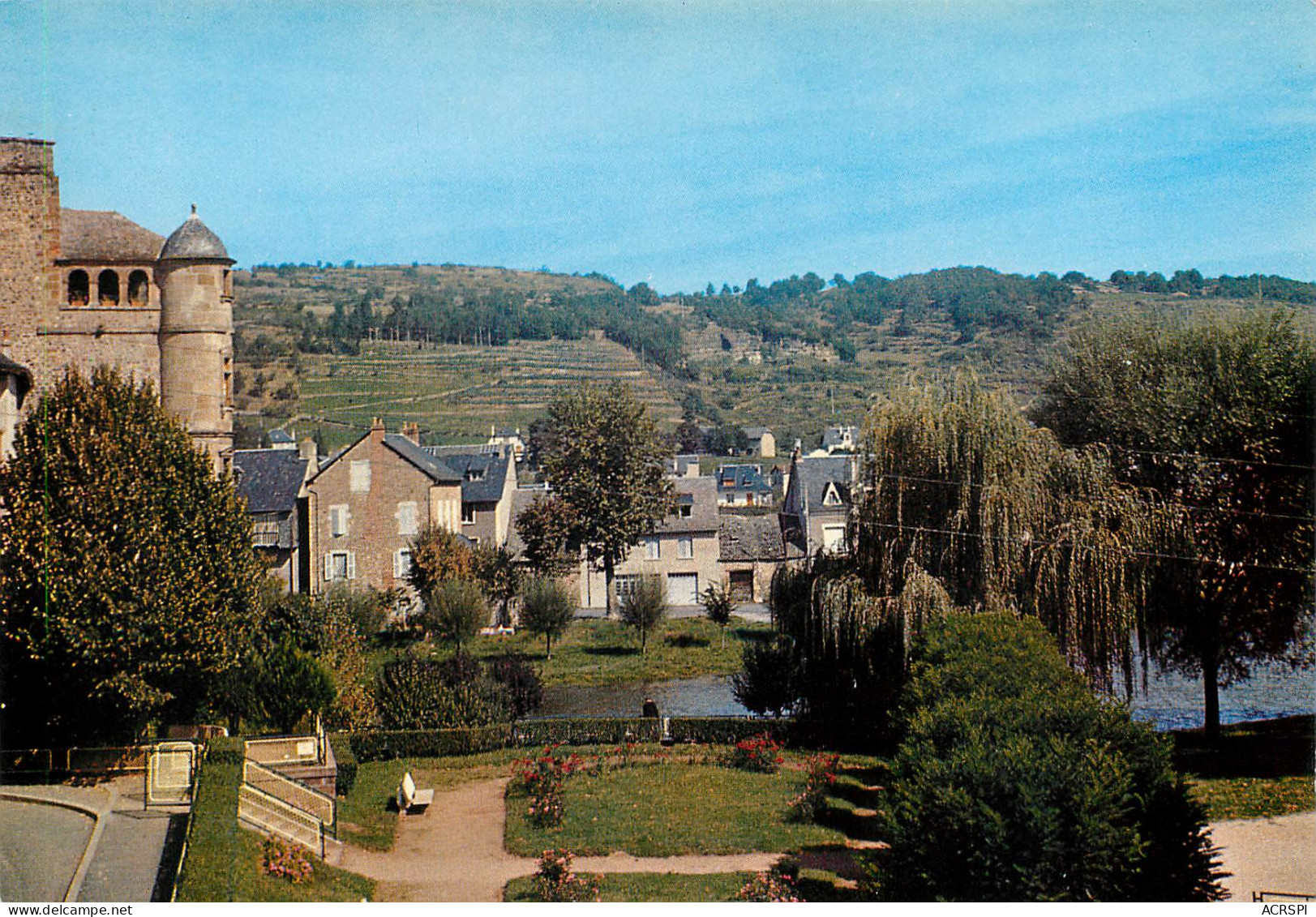 ESPALION   Jardins Du Chateau  9 (scan Recto-verso)MA2287Bis - Espalion