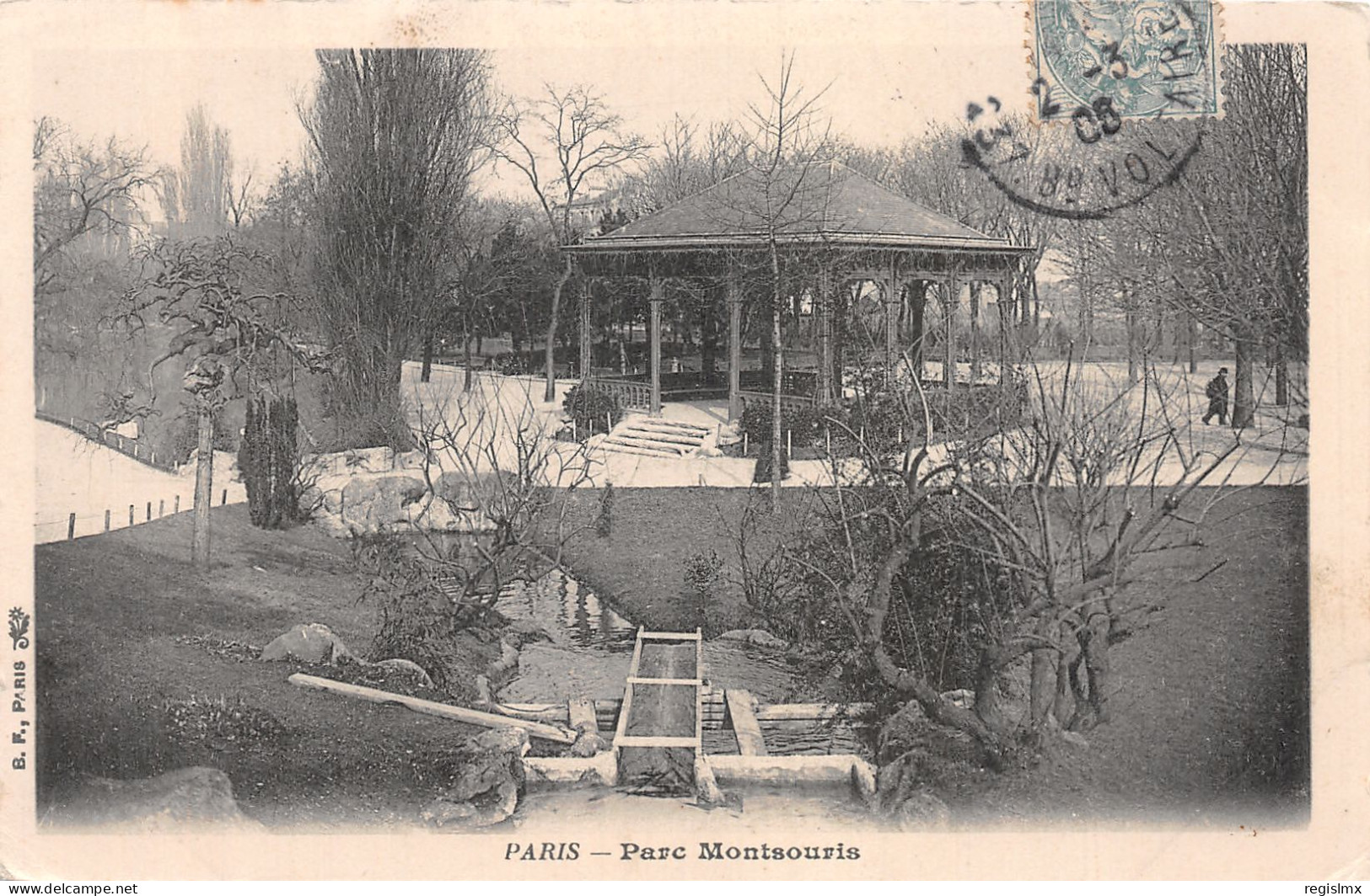 75-PARIS PARC MONTSOURIS-N°T1041-B/0107 - Parks, Gardens