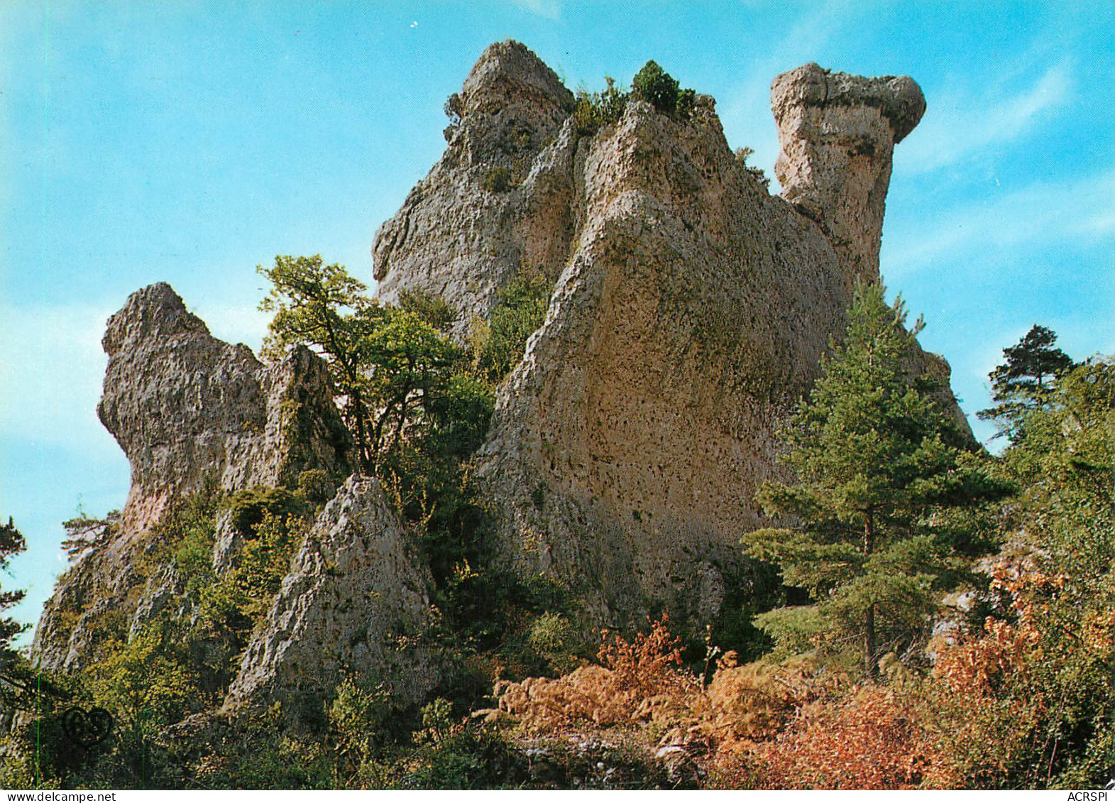 MILLAU  Chaos Montpellier Le Vieux Le Chameau  29 (scan Recto-verso)MA2287Bis - Millau