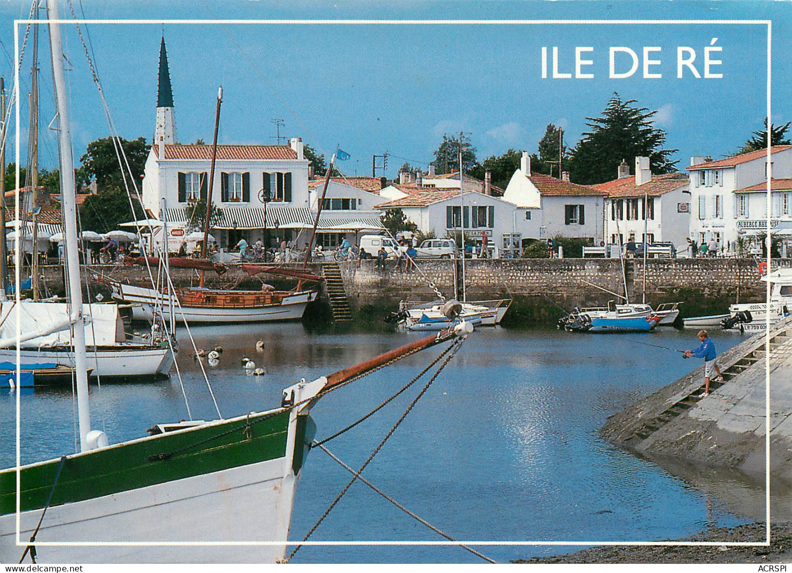 ILE DE Ré   Ars En Ré  Le Port  11 (scan Recto-verso)MA2287Ter - Ile De Ré