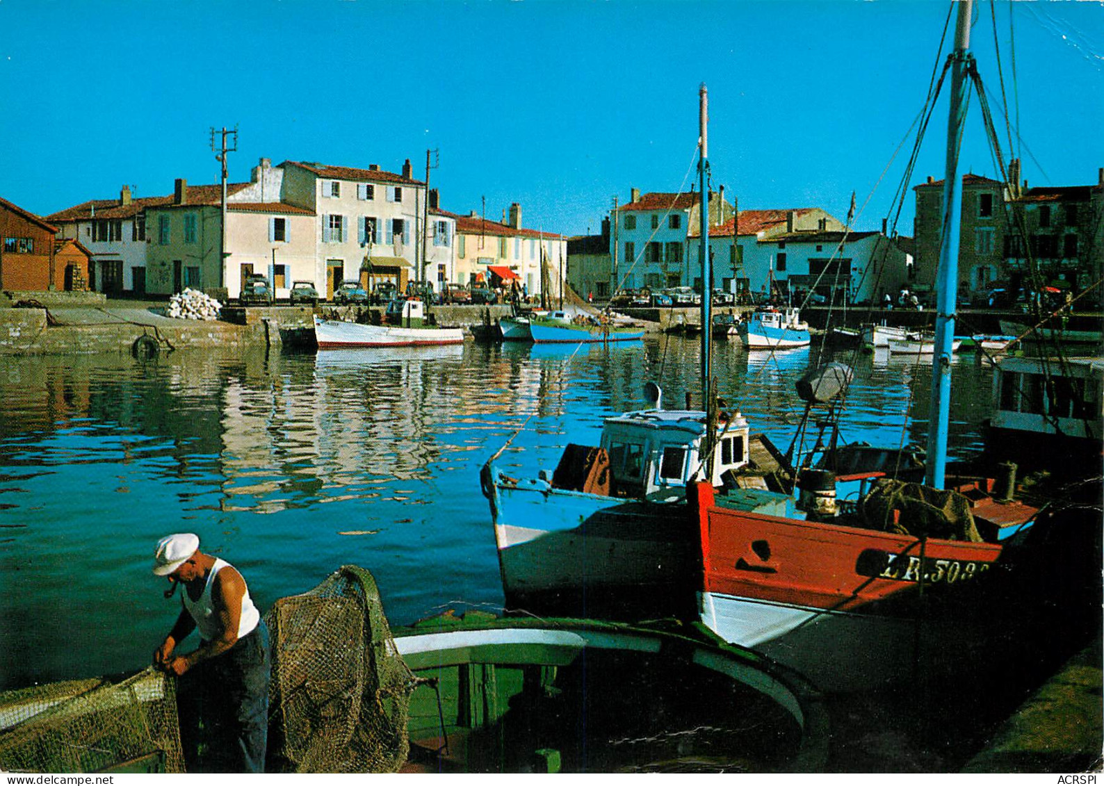 ILE DE Ré   LA FLOTTE En Ré  Le Port  25 (scan Recto-verso)MA2287Ter - Ile De Ré