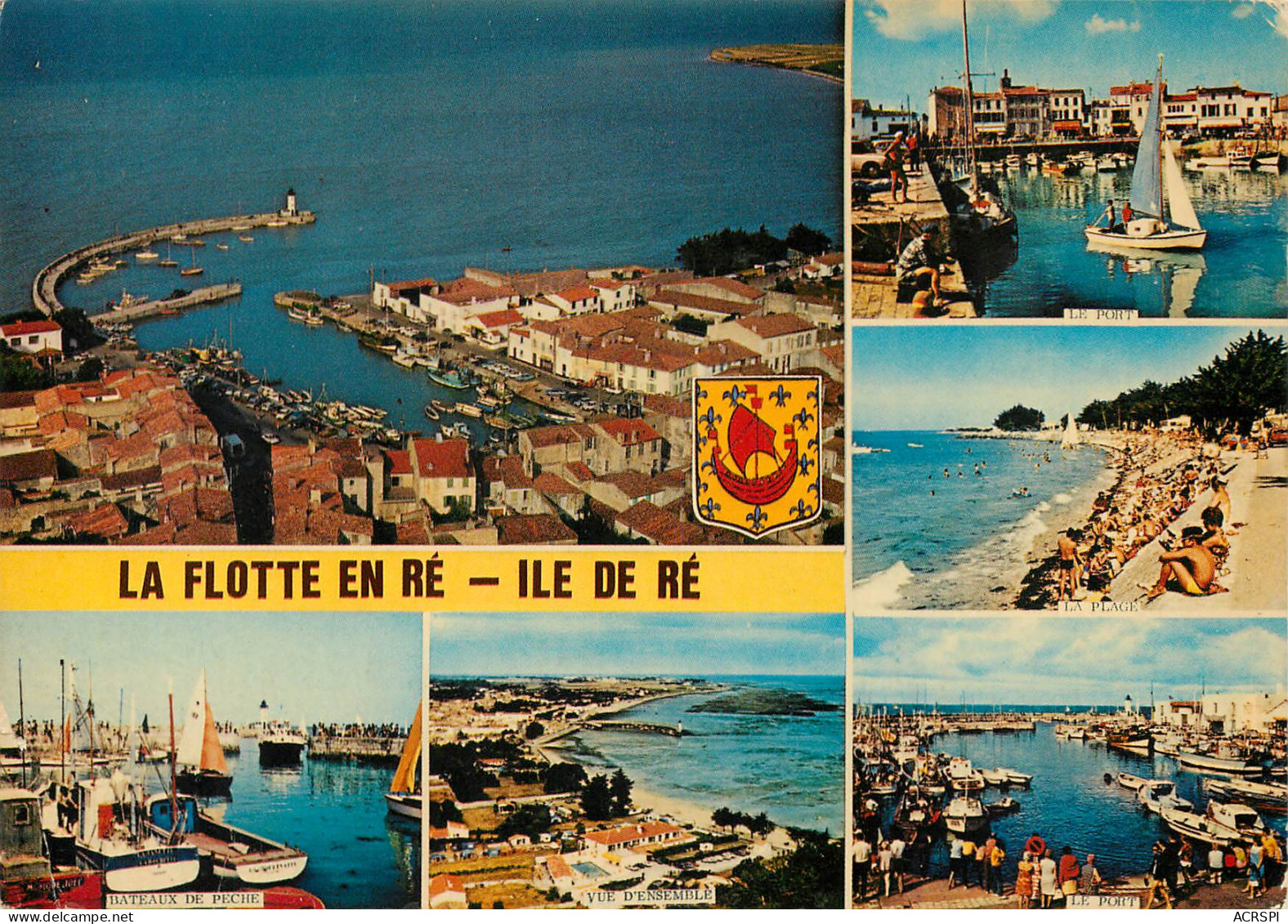 ILE DE Ré   LA FLOTTE En Ré   28 (scan Recto-verso)MA2287Ter - Ile De Ré