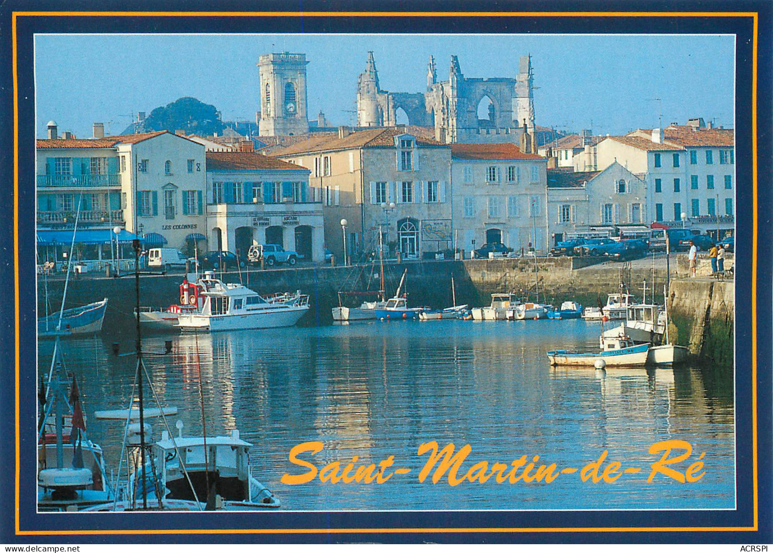 SAINT MARTIN DE Ré   Le Port Et L'église   34 (scan Recto-verso)MA2287Ter - Saint-Martin-de-Ré