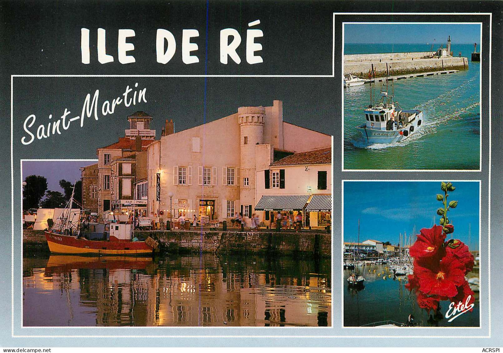 ILE DE Ré  Multivue  Saint Martin De Ré 46 (scan Recto-verso)MA2287Ter - Saint-Martin-de-Ré