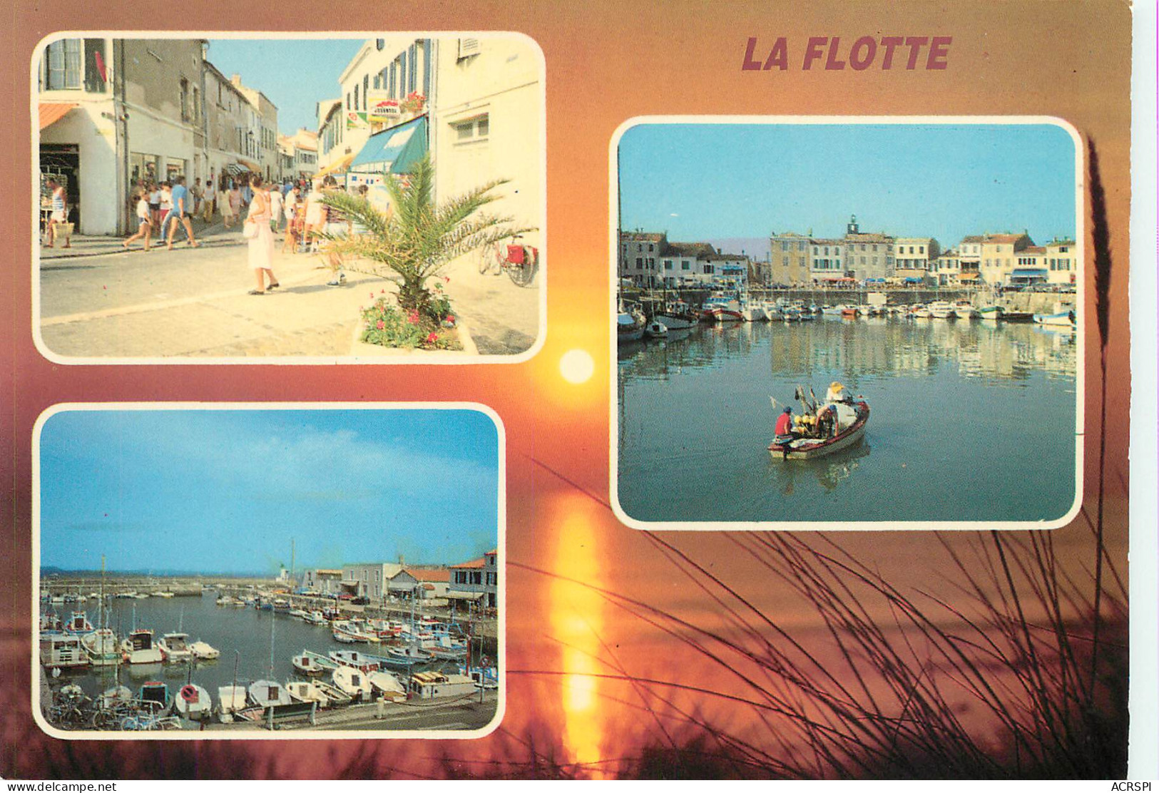 ILE DE Ré   LA FLOTTE En Ré  Multivue 27 (scan Recto-verso)MA2287Ter - Ile De Ré