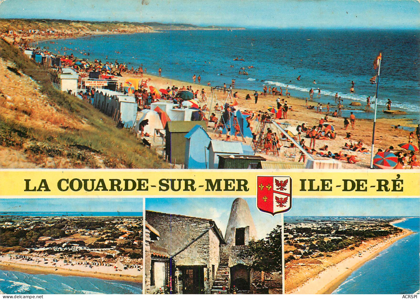 ILE DE Ré  La Couarde Sur Mer Multivue   1   (scan Recto-verso)MA2288 - Ile De Ré