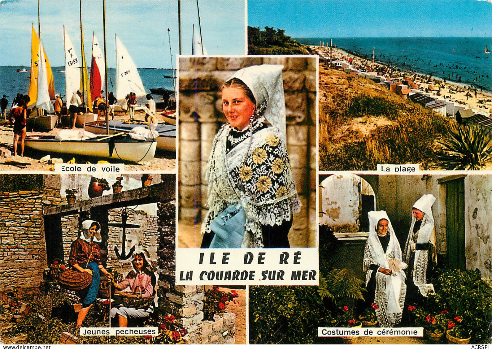 ILE DE Ré  La Couarde Sur Mer Multivue   2   (scan Recto-verso)MA2288 - Ile De Ré