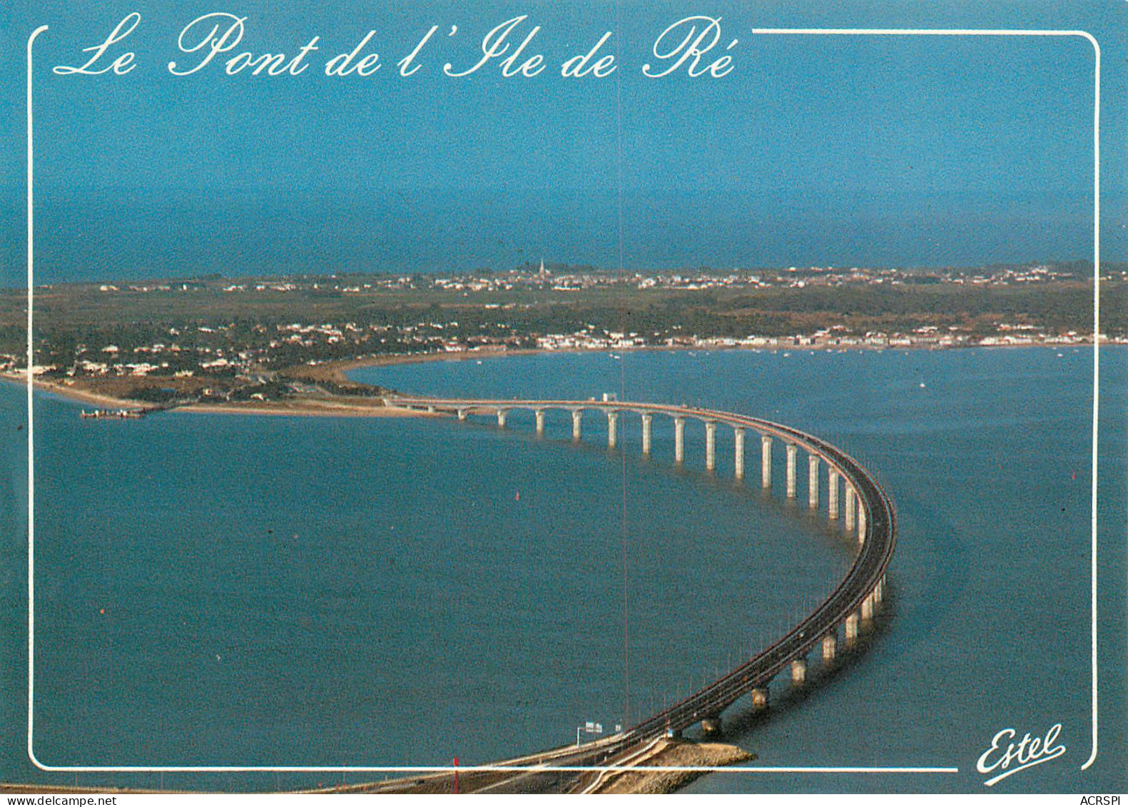 ILE DE Ré  Rivedoux Le Pont La Palice  9 (scan Recto-verso)MA2288 - Ile De Ré