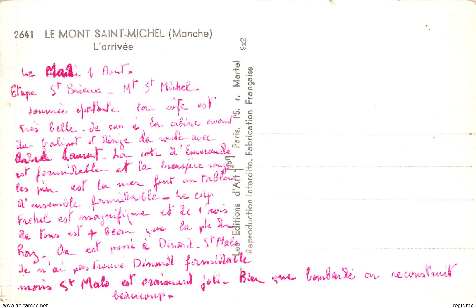 50-MONT SAINT MICHEL-N°T1041-F/0047 - Le Mont Saint Michel