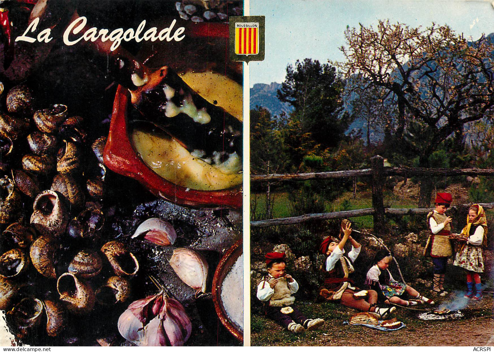Recette  La CARGOLADE D'escargots    22   (scan Recto-verso)MA2288Bis - Küchenrezepte