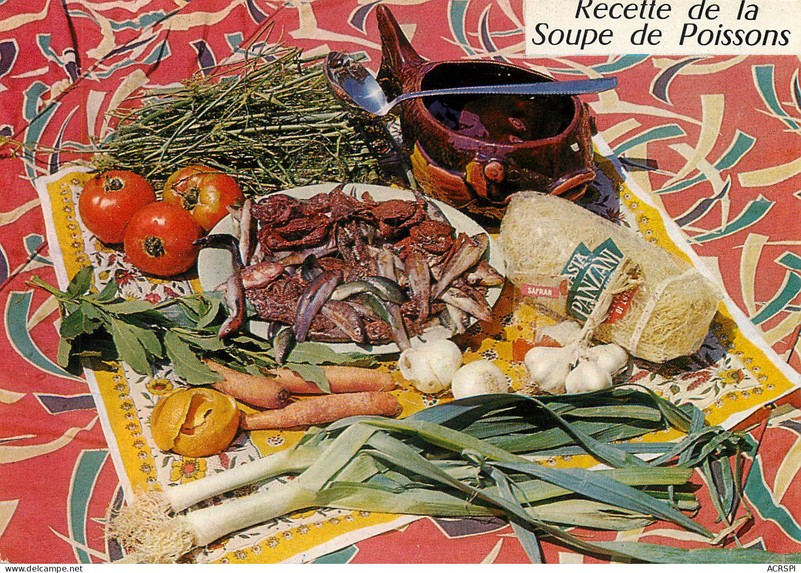 Recette  La  Soupe De Poisson  36   (scan Recto-verso)MA2288Bis - Recipes (cooking)