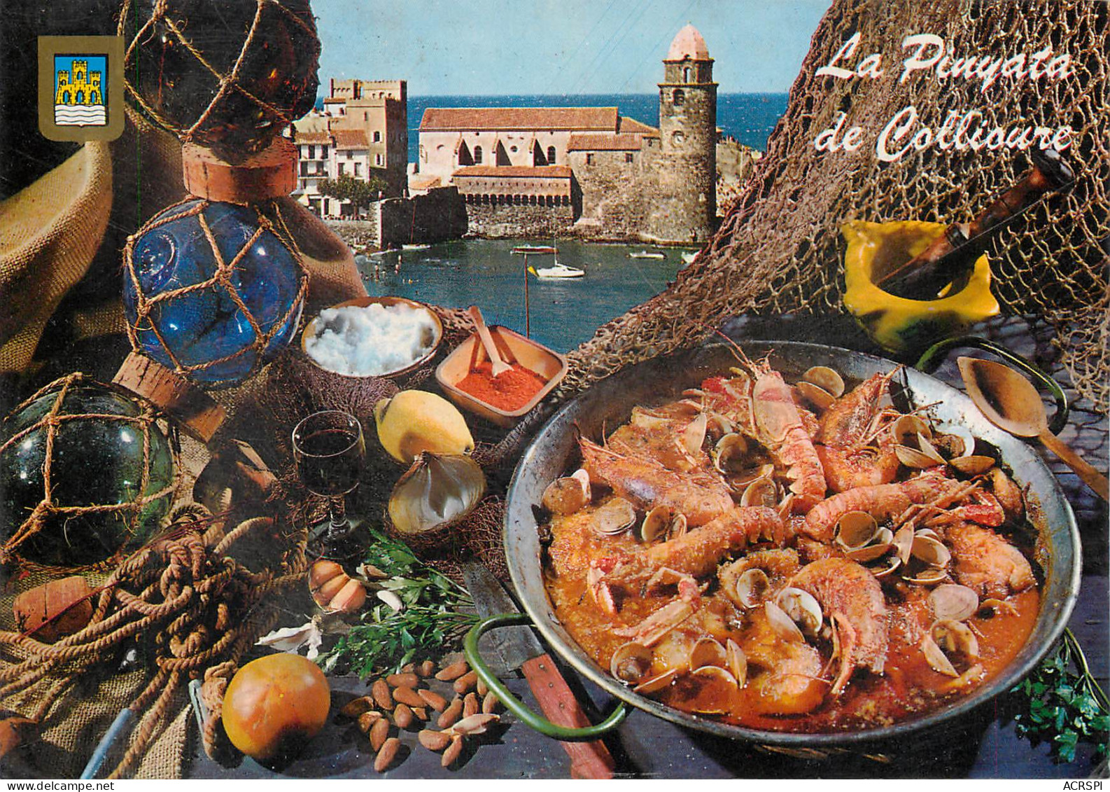 Recette  La Pinyata De Collioure  39  (scan Recto-verso)MA2288Bis - Recettes (cuisine)