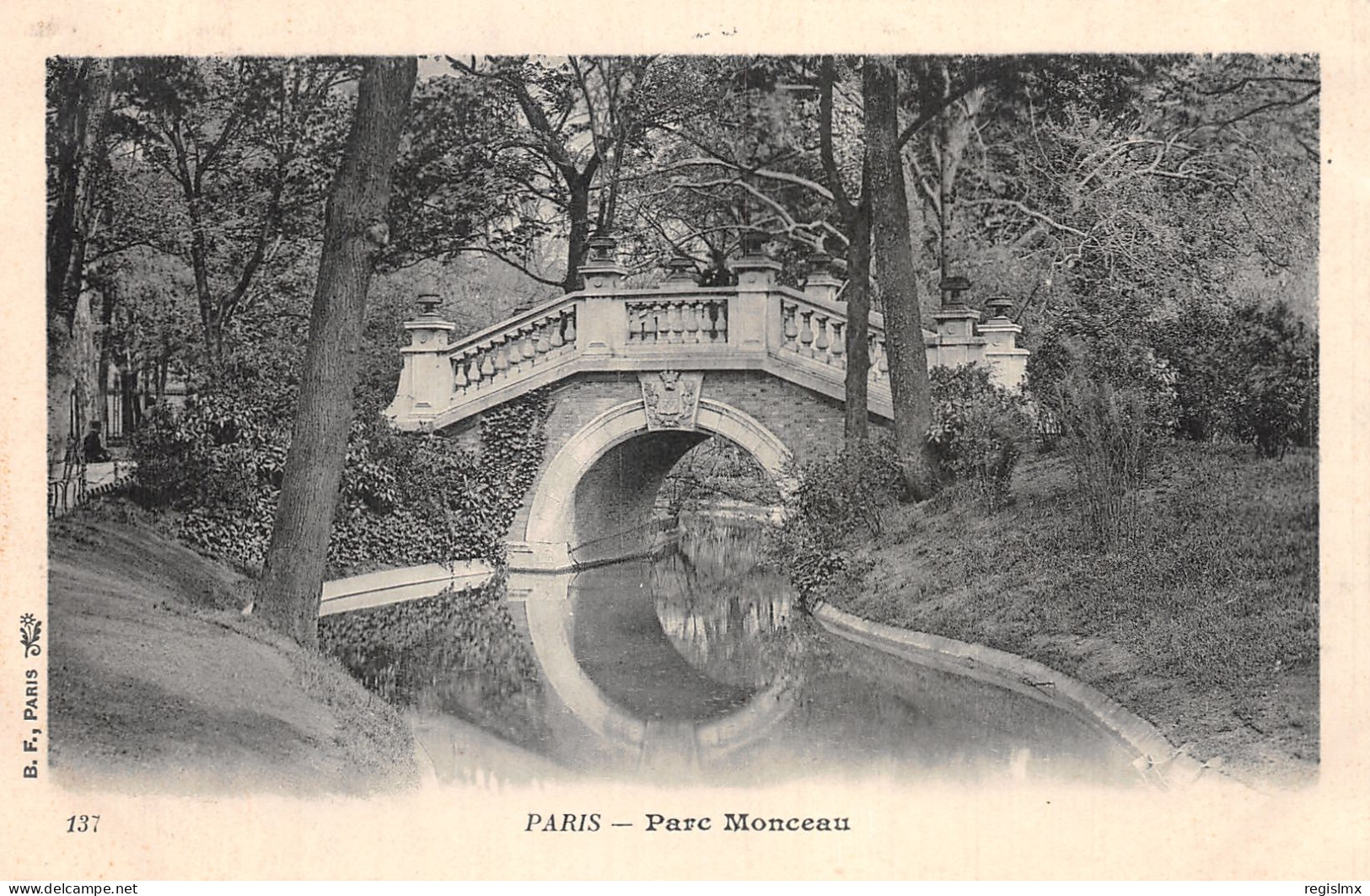 75-PARIS PARC MONCEAU-N°T1041-D/0267 - Parken, Tuinen