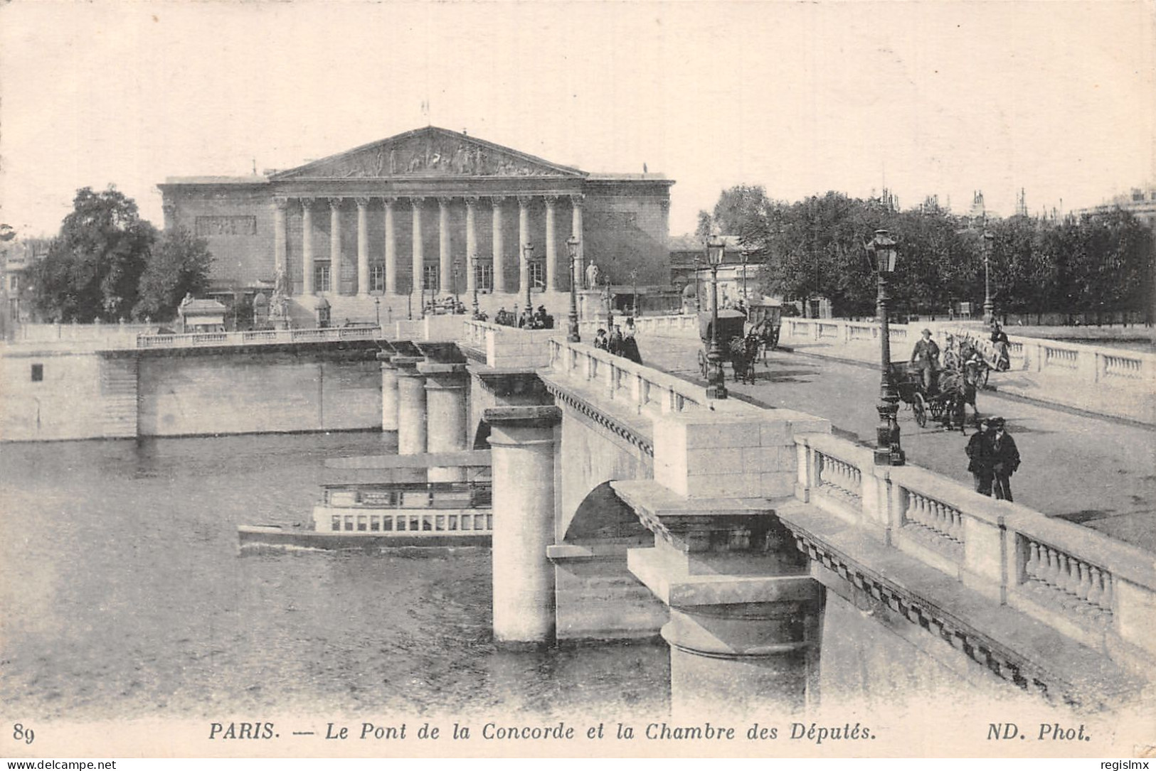 75-PARIS CHAMBRE DES DEPUTES-N°T1041-D/0239 - Sonstige Sehenswürdigkeiten
