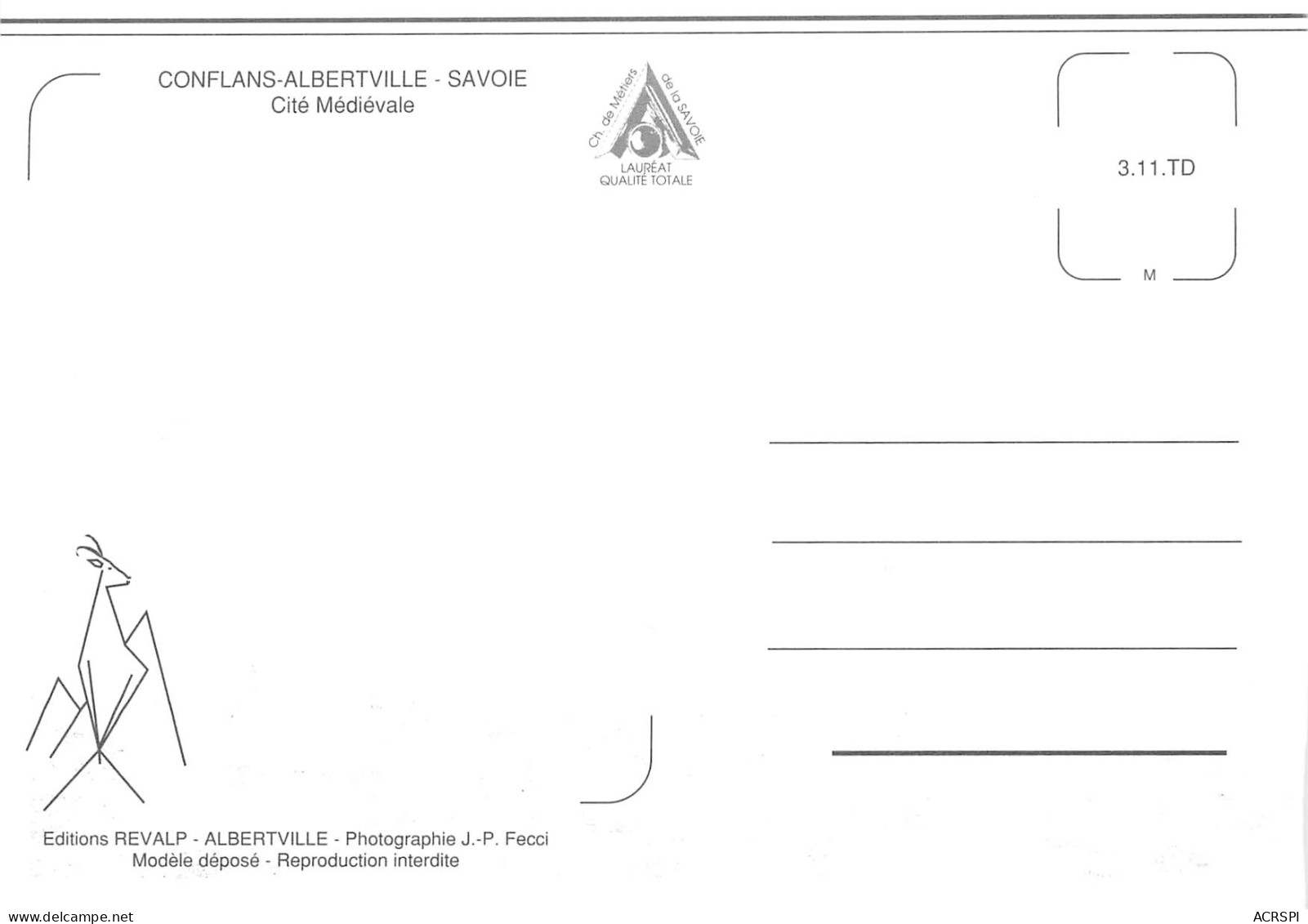 Conflans  Albertville Multivue   1   (scan Recto-verso)MA2288Ter - Albertville
