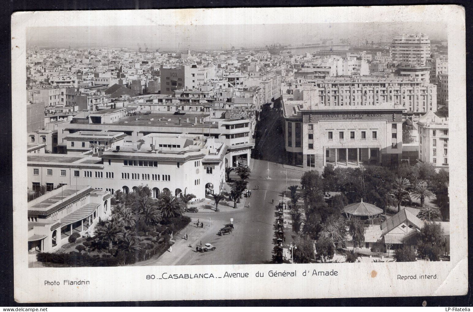 Morocco - Casablanca - Avenue Du Général D' Amade - Casablanca