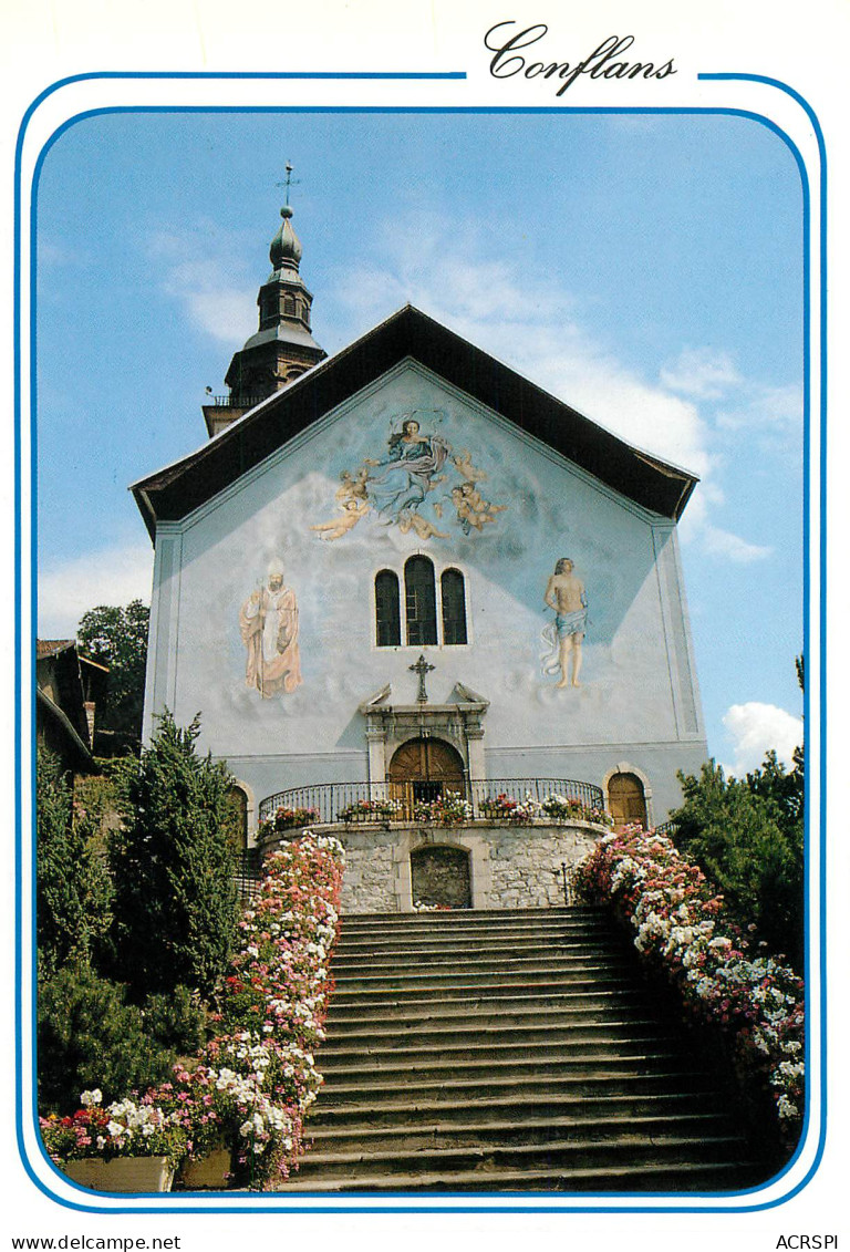 Conflans Albertville  L'église Médiévale  20 (scan Recto-verso)MA2288Ter - Albertville