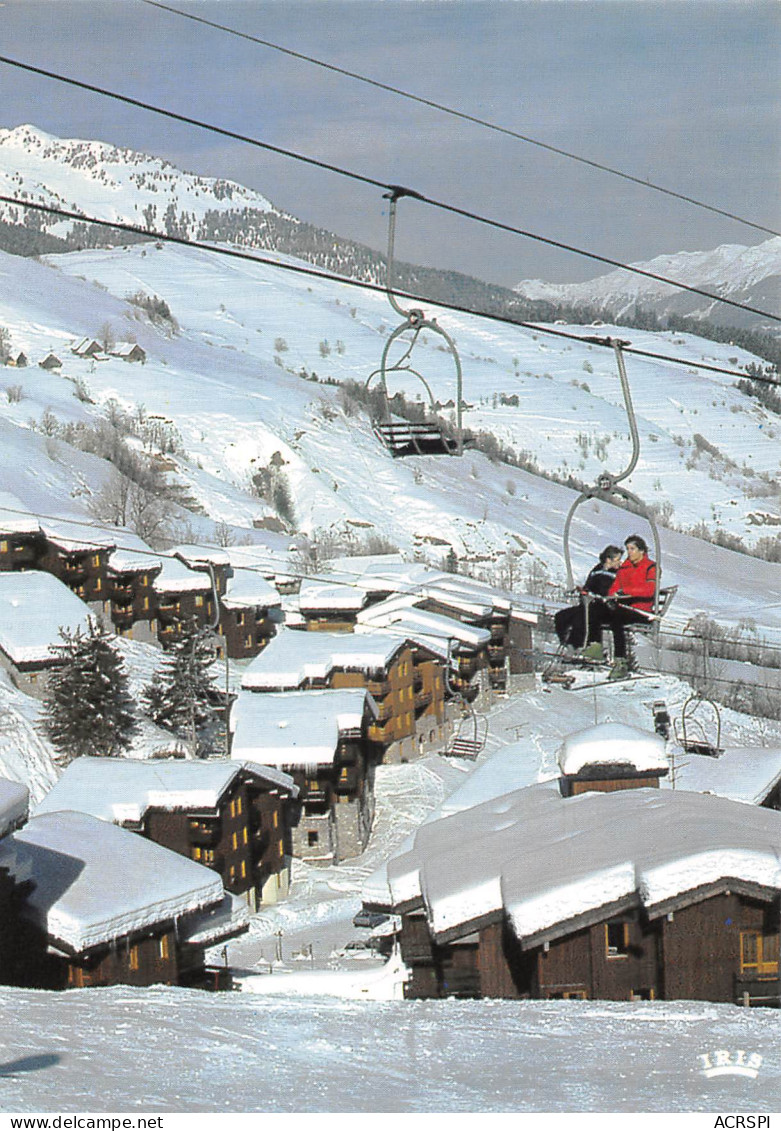 Avanchers  Valmorel La Léchère  Le Télésiège De PLANCHAMP   17 (scan Recto-verso)MA2288Und - Valmorel