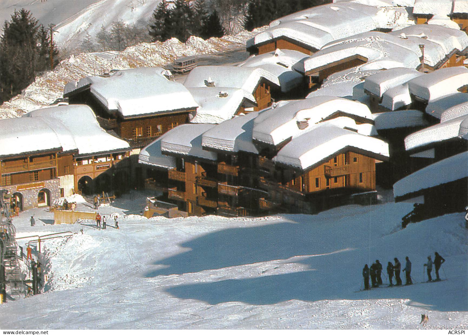 Avanchers  Valmorel La Léchère  Vue Partielle De La Station Tarentaise   22 (scan Recto-verso)MA2288Und - Valmorel