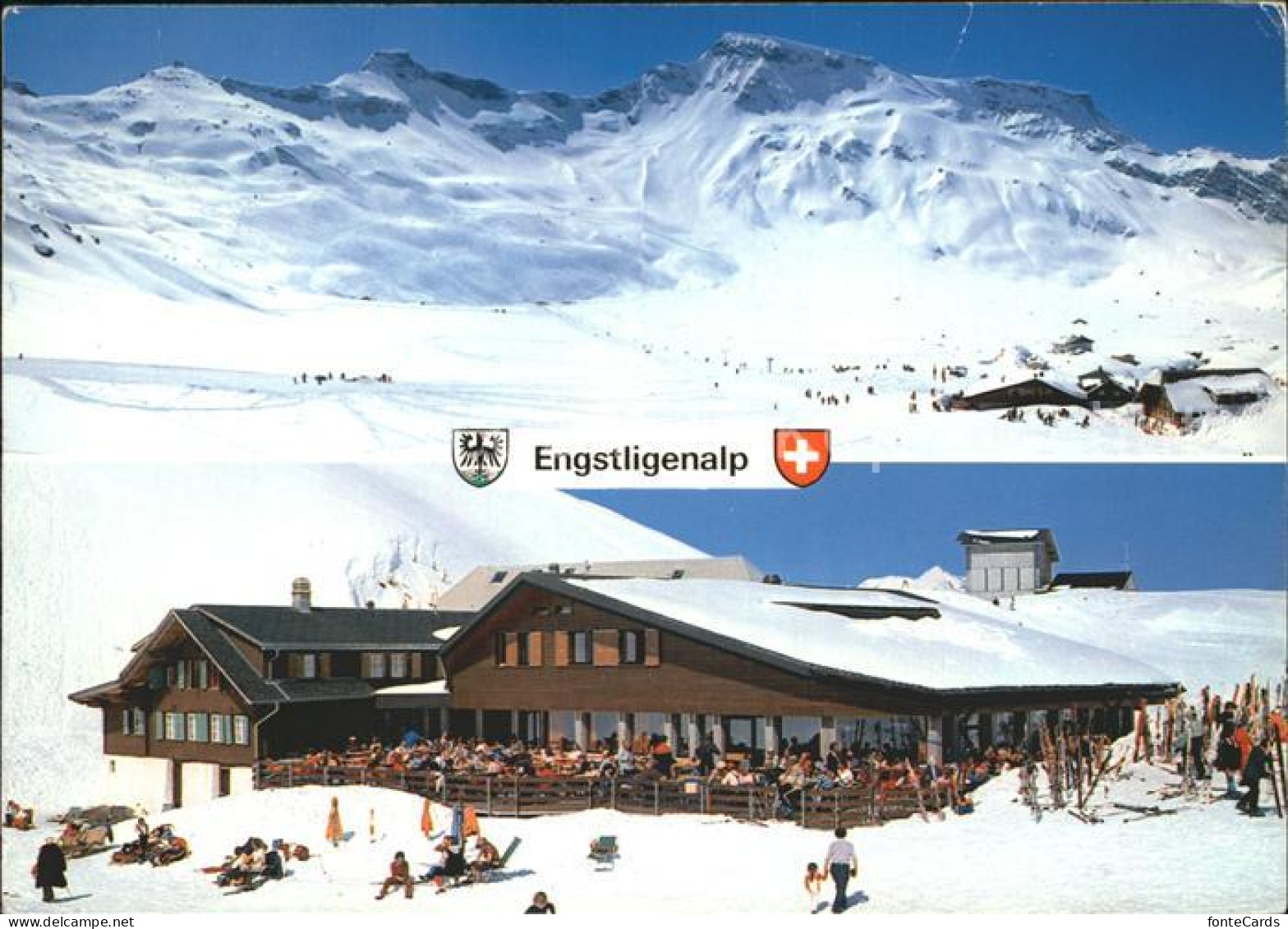 12243898 Adelboden Skigebiet Engstligenalp Adelboden BE - Other & Unclassified