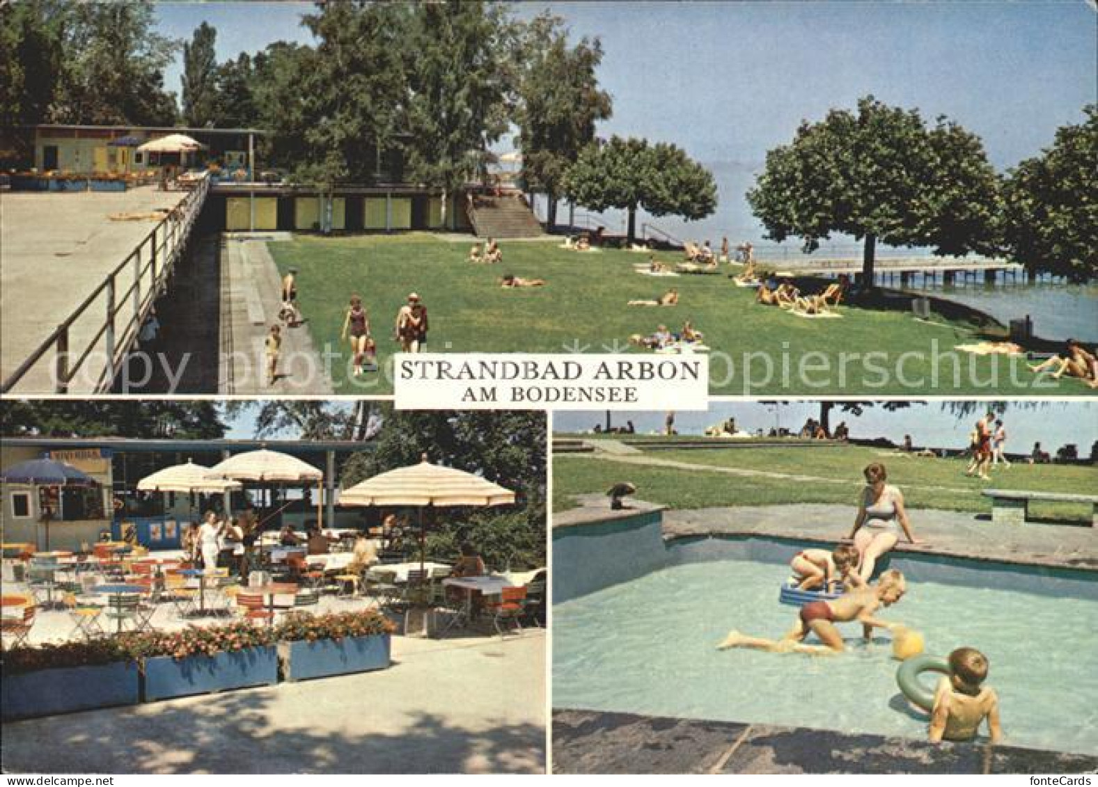 12243554 Arbon  TG Strandbad Mit Camping  - Autres & Non Classés