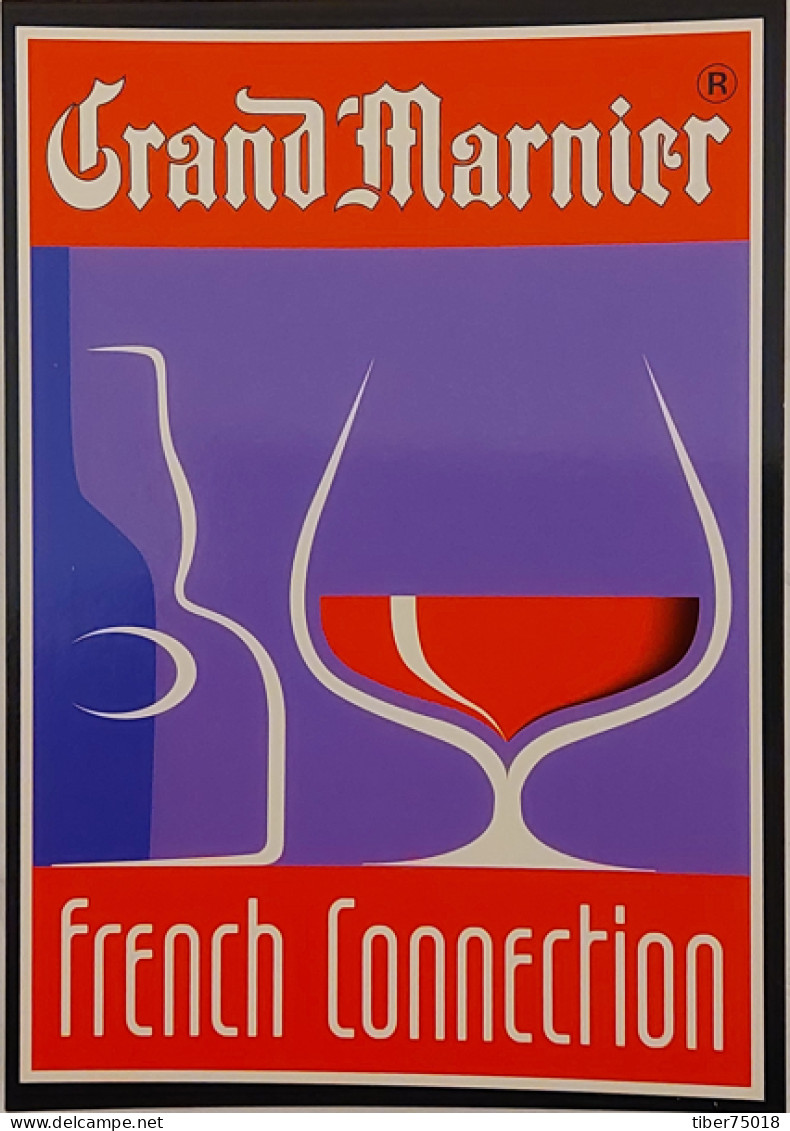 Carte Postale - Grand Marnier French Connection (boisson - Alcool) (Grand Marnier, Cognac, Lemon Peel) - Reclame