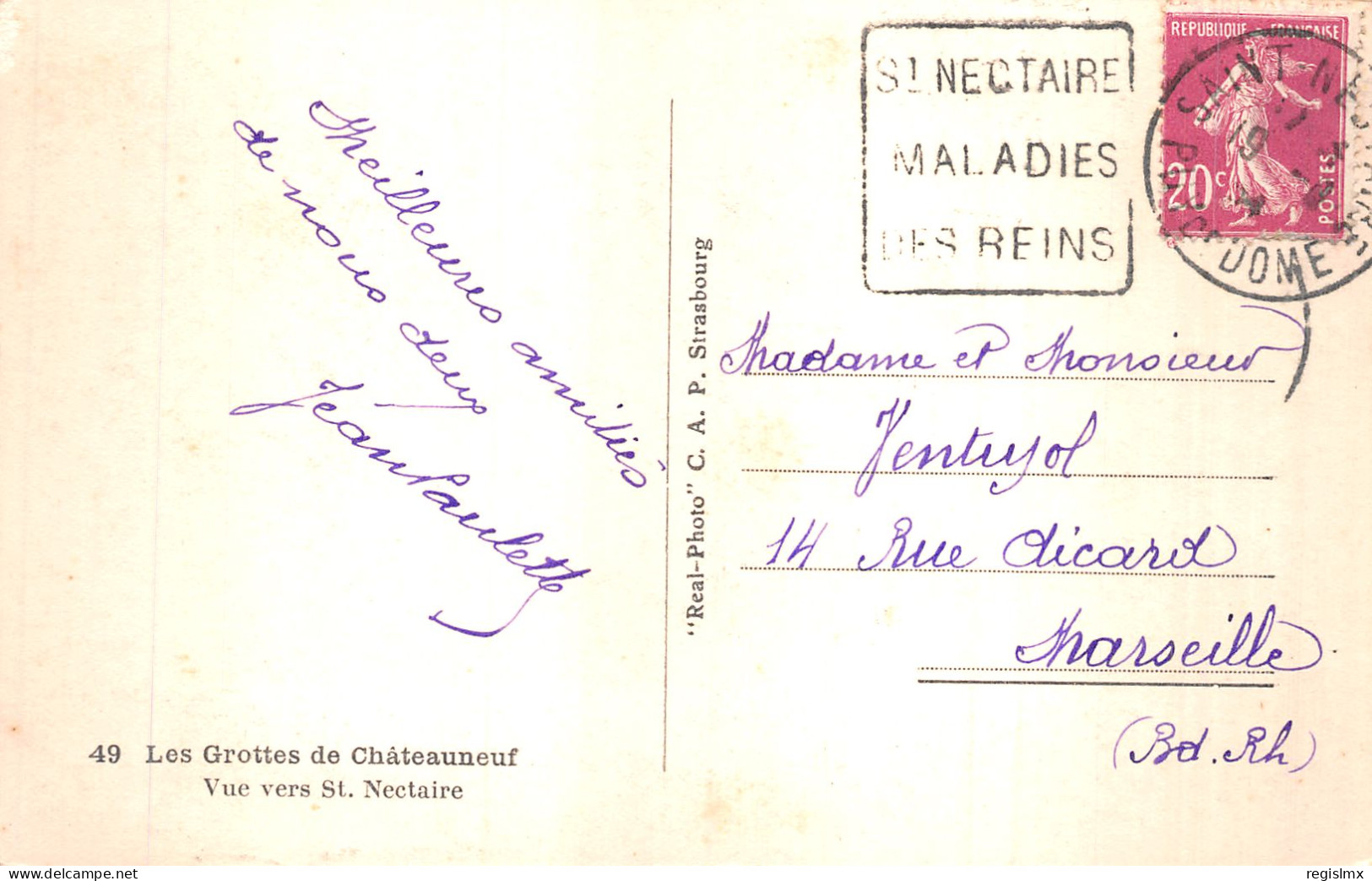 63-SAINT NECTAIRE LES GROTTES DE CHATEAUNEUF-N°T1041-G/0231 - Saint Nectaire