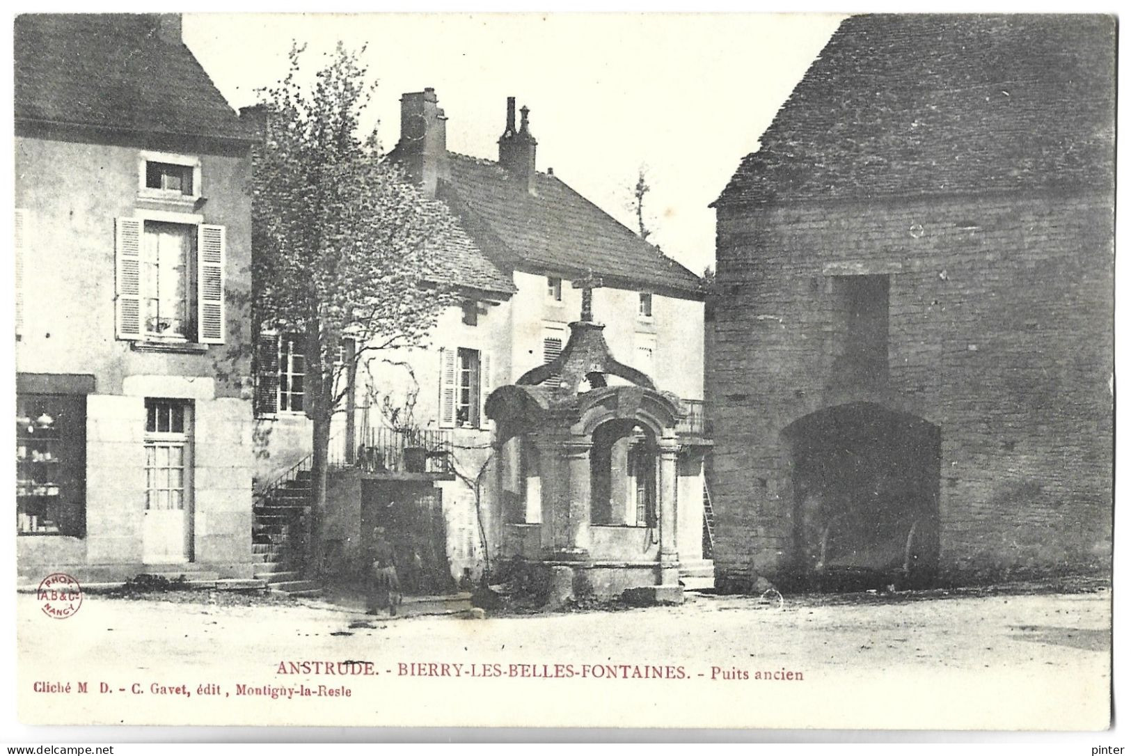 ANSTRUDES - BIERRY LES BELLES FONTAINES - Puits Ancien - Autres & Non Classés