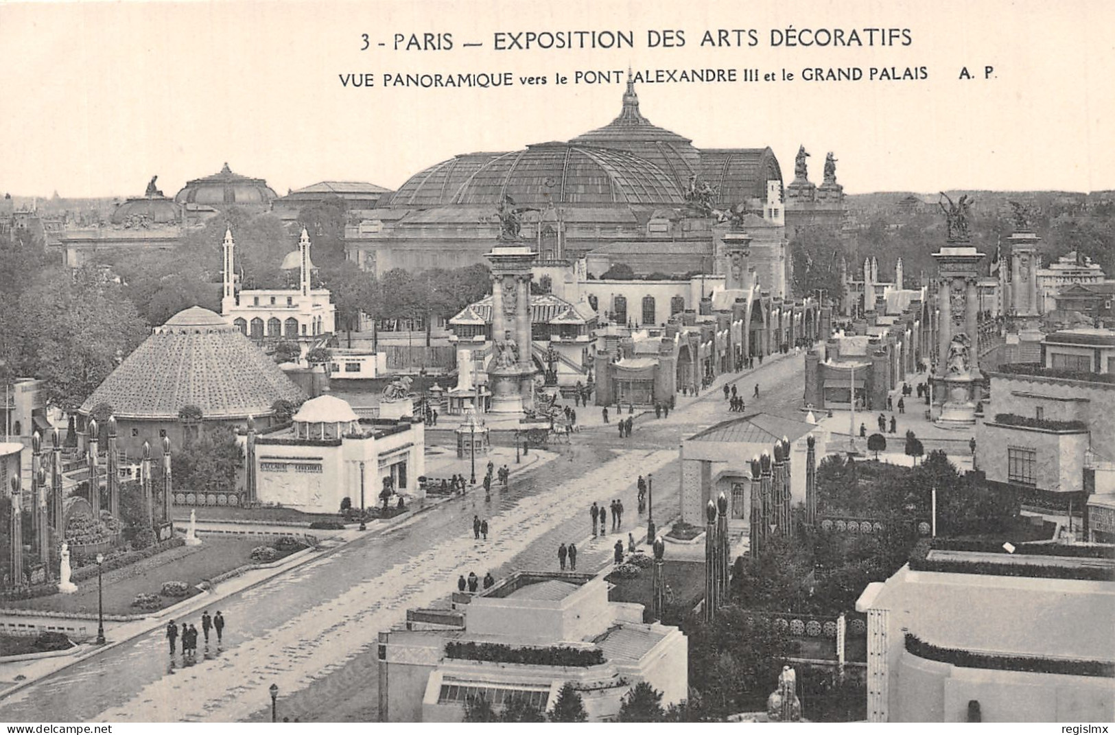 75-PARIS EXPOSITION DES ARTS DECORATIFS LE PONT ALEXANDRE III-N°T1041-G/0143 - Ausstellungen