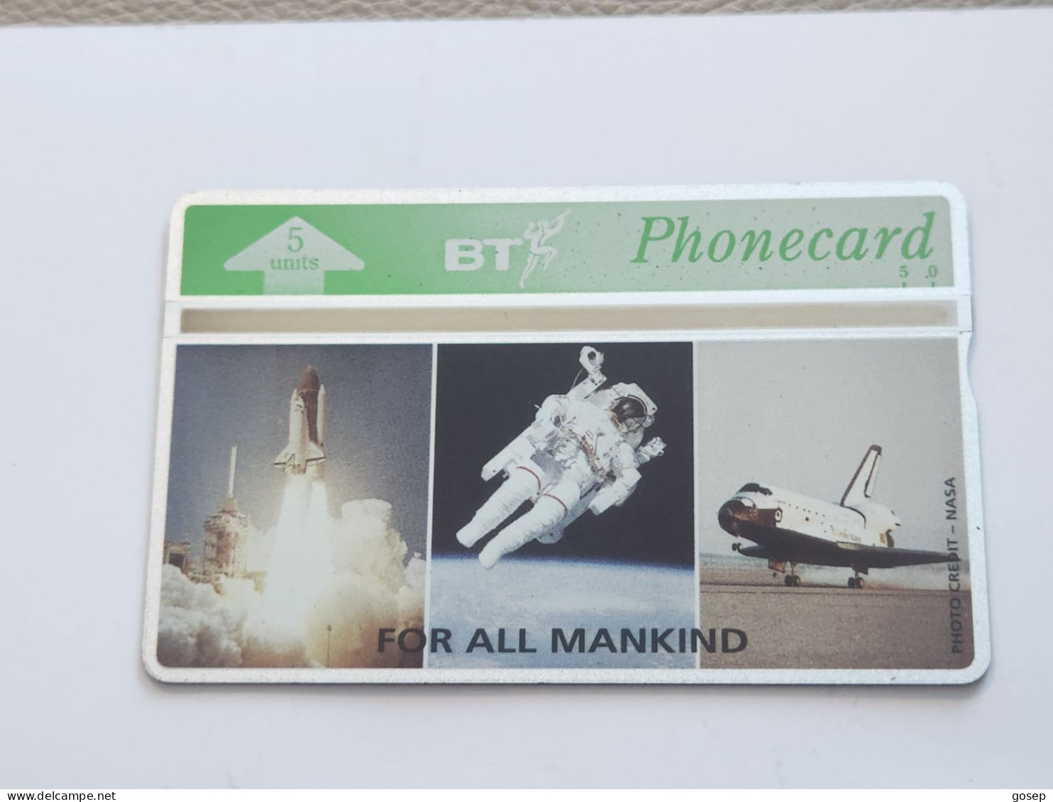 United Kingdom-(BTG-243)-NASA-(2)-Apollo:For All Mankin-(241)(5units)(402E64089)(tirage-500)-price Cataloge-20.00£-mint - BT Emissioni Generali