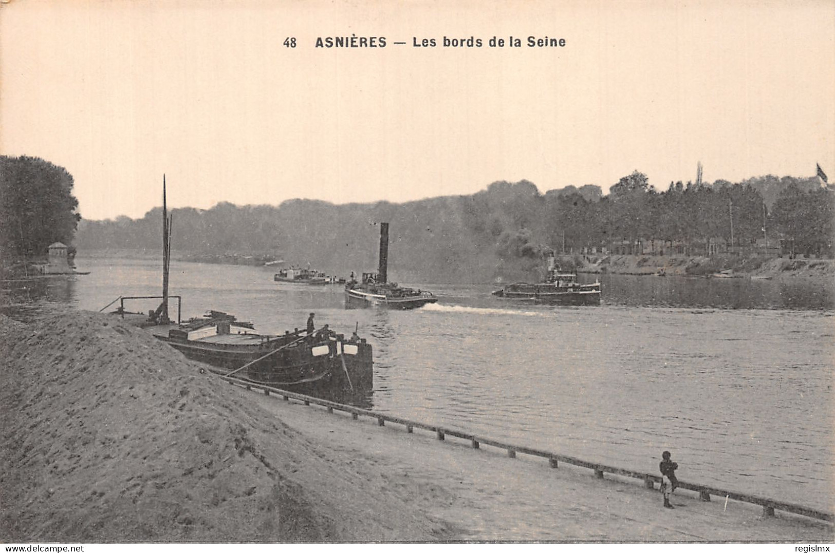 92-ASNIERES-N°T1042-B/0343 - Asnieres Sur Seine