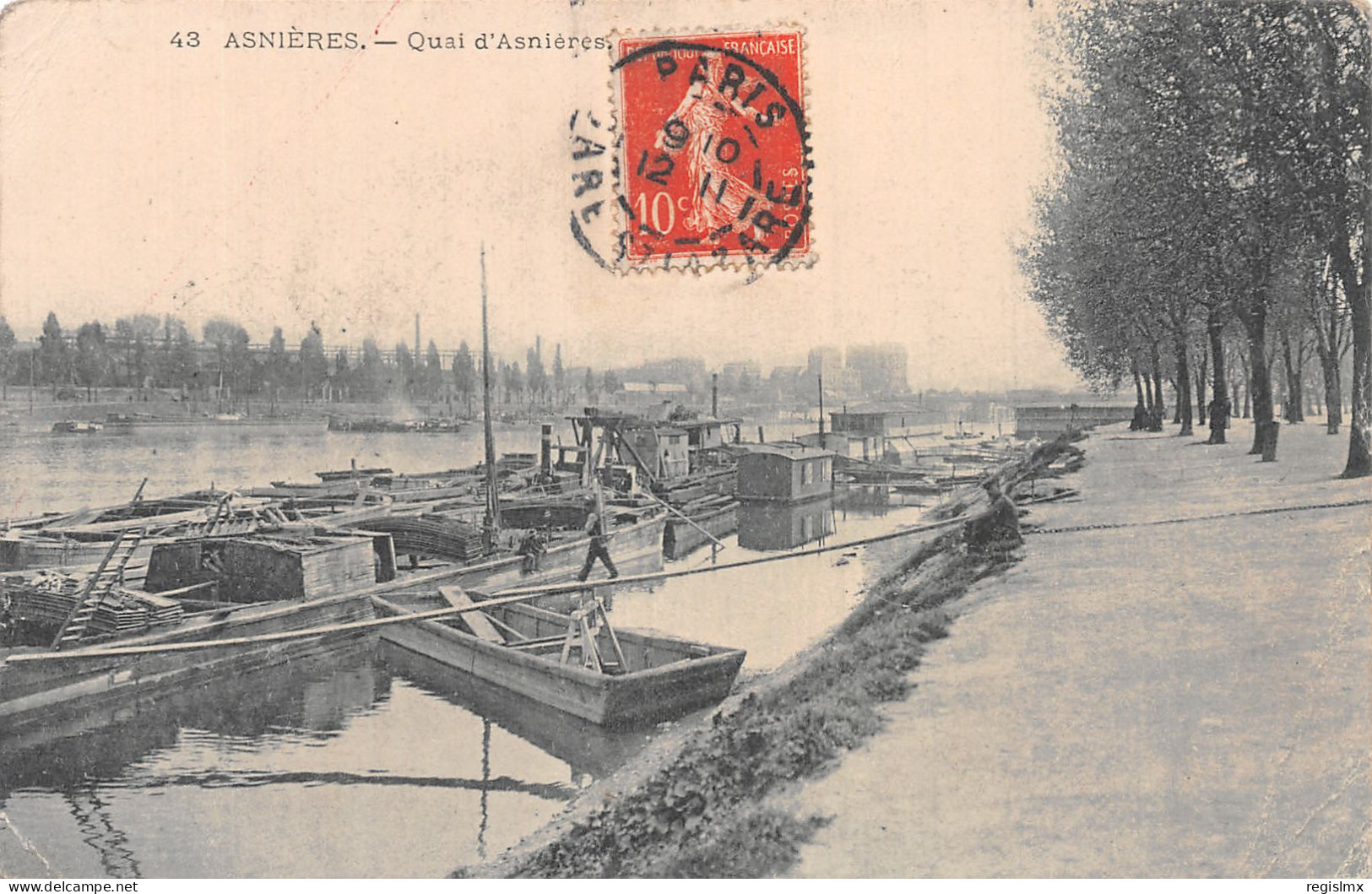 92-ASNIERES-N°T1042-B/0345 - Asnieres Sur Seine