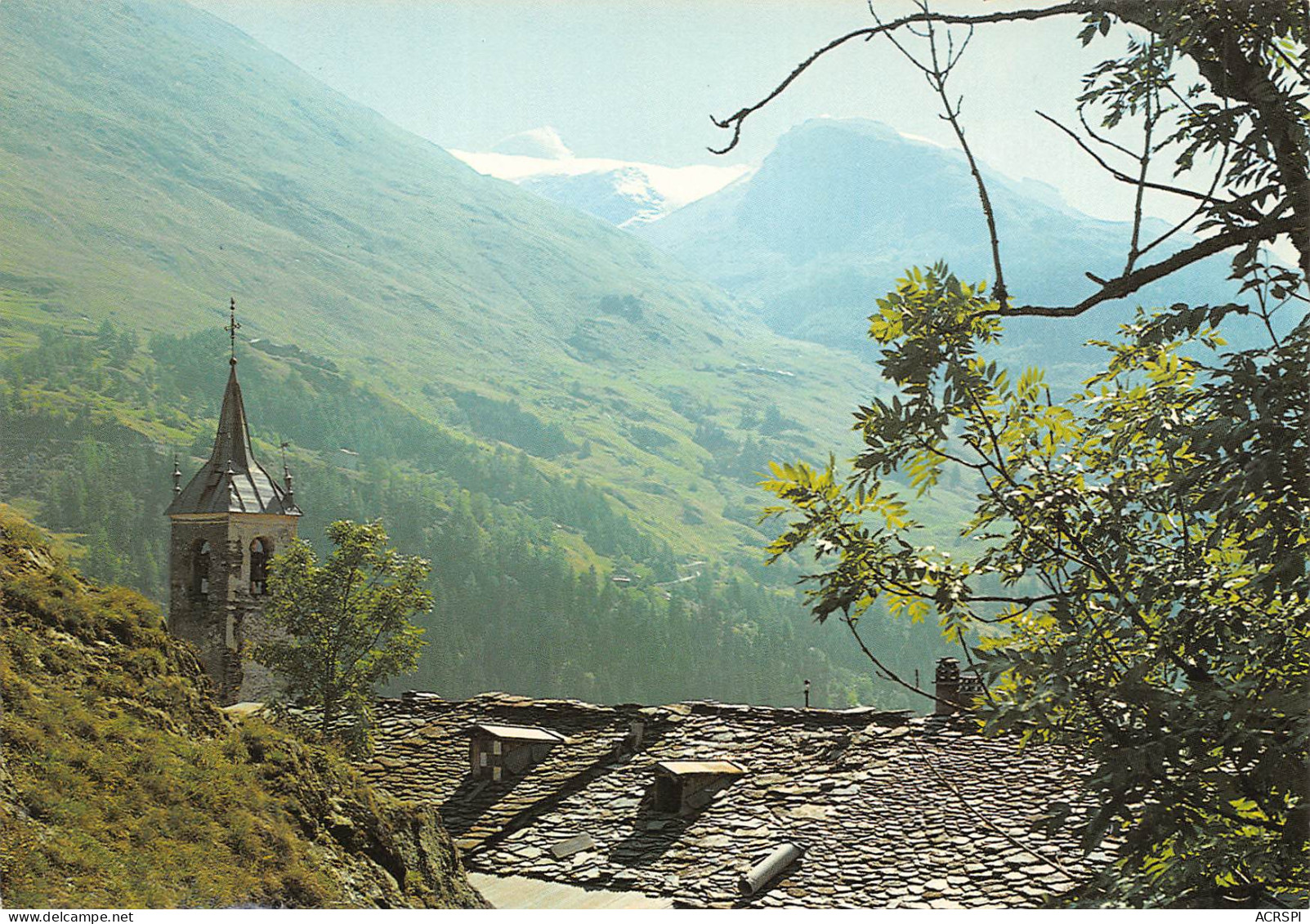 LA GURRAZ  Clocher De L'église Haute Tarentaise  9 (scan Recto-verso)MA2290Ter - Chambery