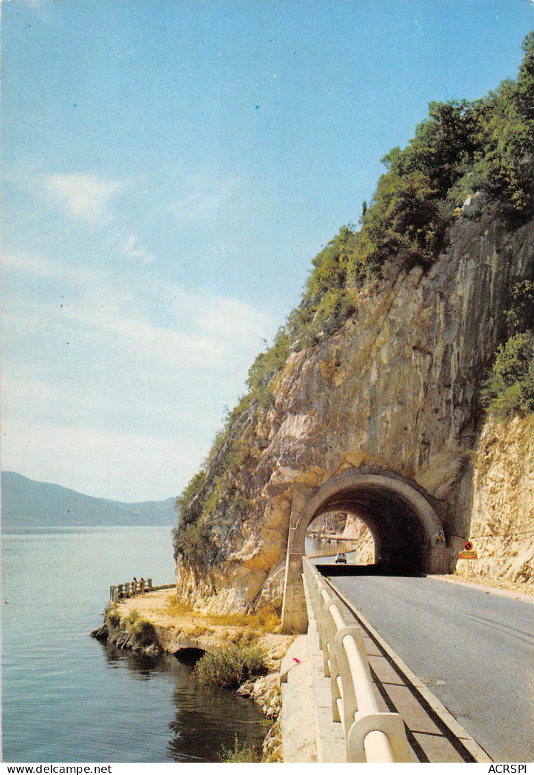 Route En Corniche Rive Est Du Lac Du BOURGET  5  (scan Recto-verso)MA2290Und - Aix Les Bains