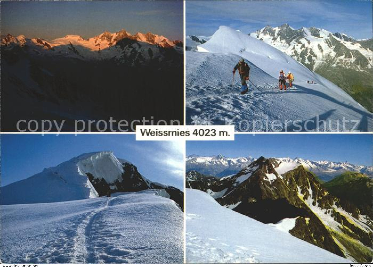 12237000 Weissmies Mischabel Weissmiesgipfel Bietschohorn Jungfraubebiet  Weissm - Other & Unclassified