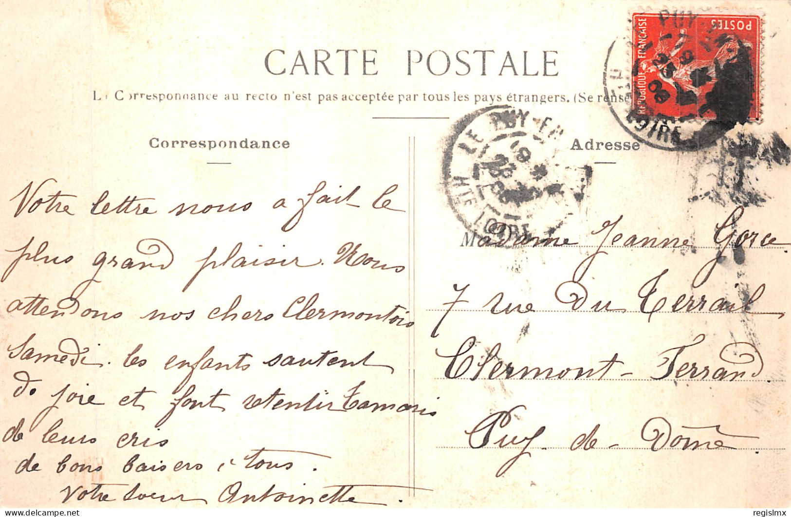 43-LE PUY-N°T1042-D/0347 - Other & Unclassified