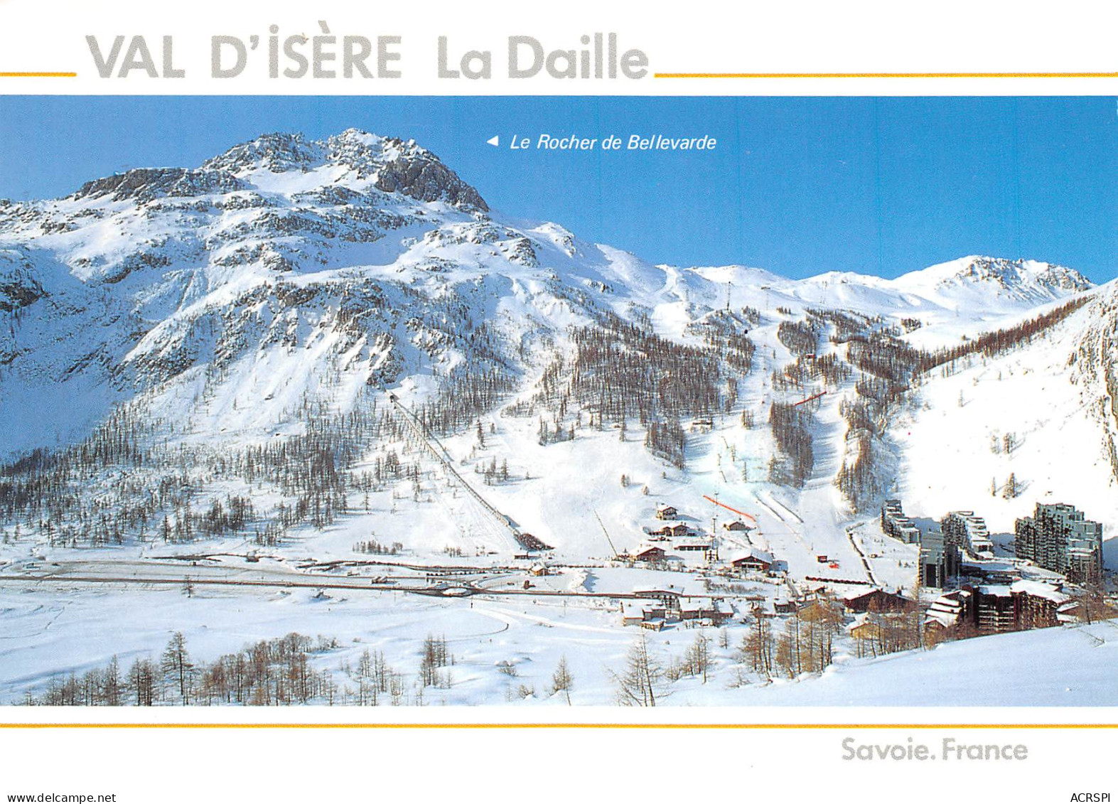 VAL D' ISERE  LA DAILLE Haute Tarentaise  Savoie  40 (scan Recto-verso)MA2290Und - Val D'Isere