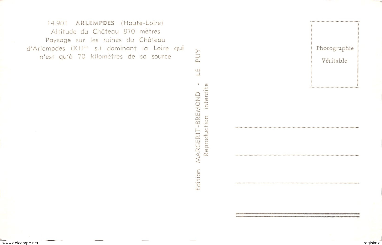43-ARLEMPDES-N°T1042-D/0267 - Other & Unclassified