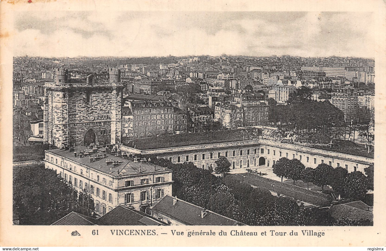 94-VINCENNES LE CHATEAU-N°T1043-A/0177 - Vincennes