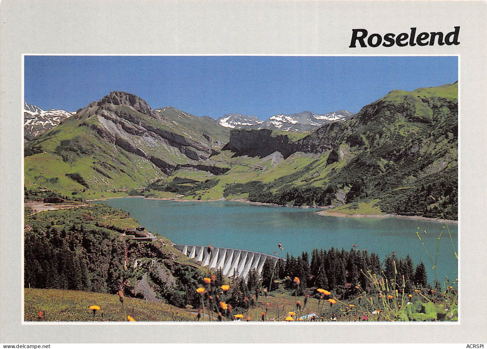 Arêches-Beaufort Lac De Roselend 25 (scan Recto-verso)MA2291Bis - Val Thorens