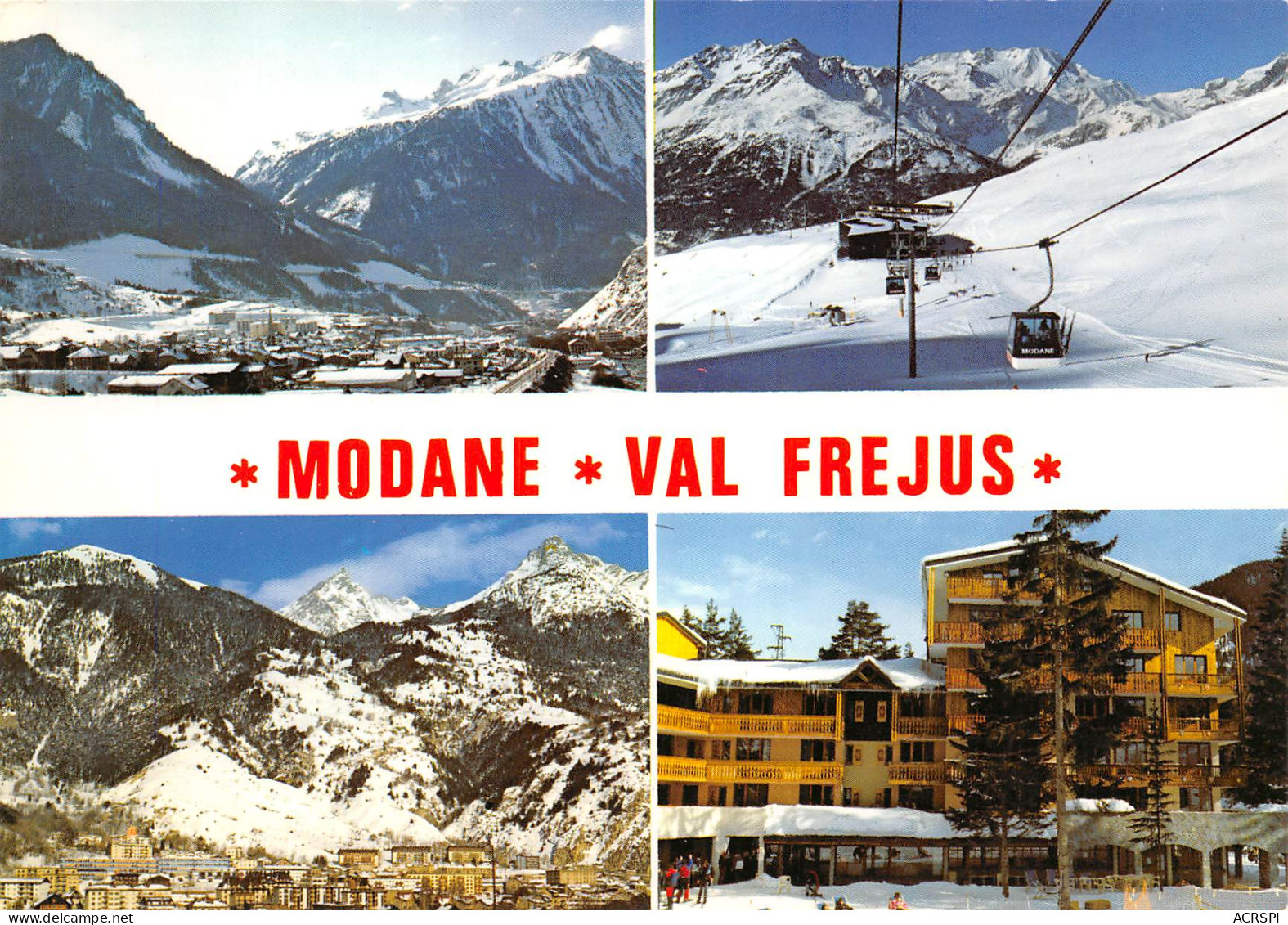 MODANE VAL FREJUS En Maurienne  17 (scan Recto-verso)MA2291Bis - Modane