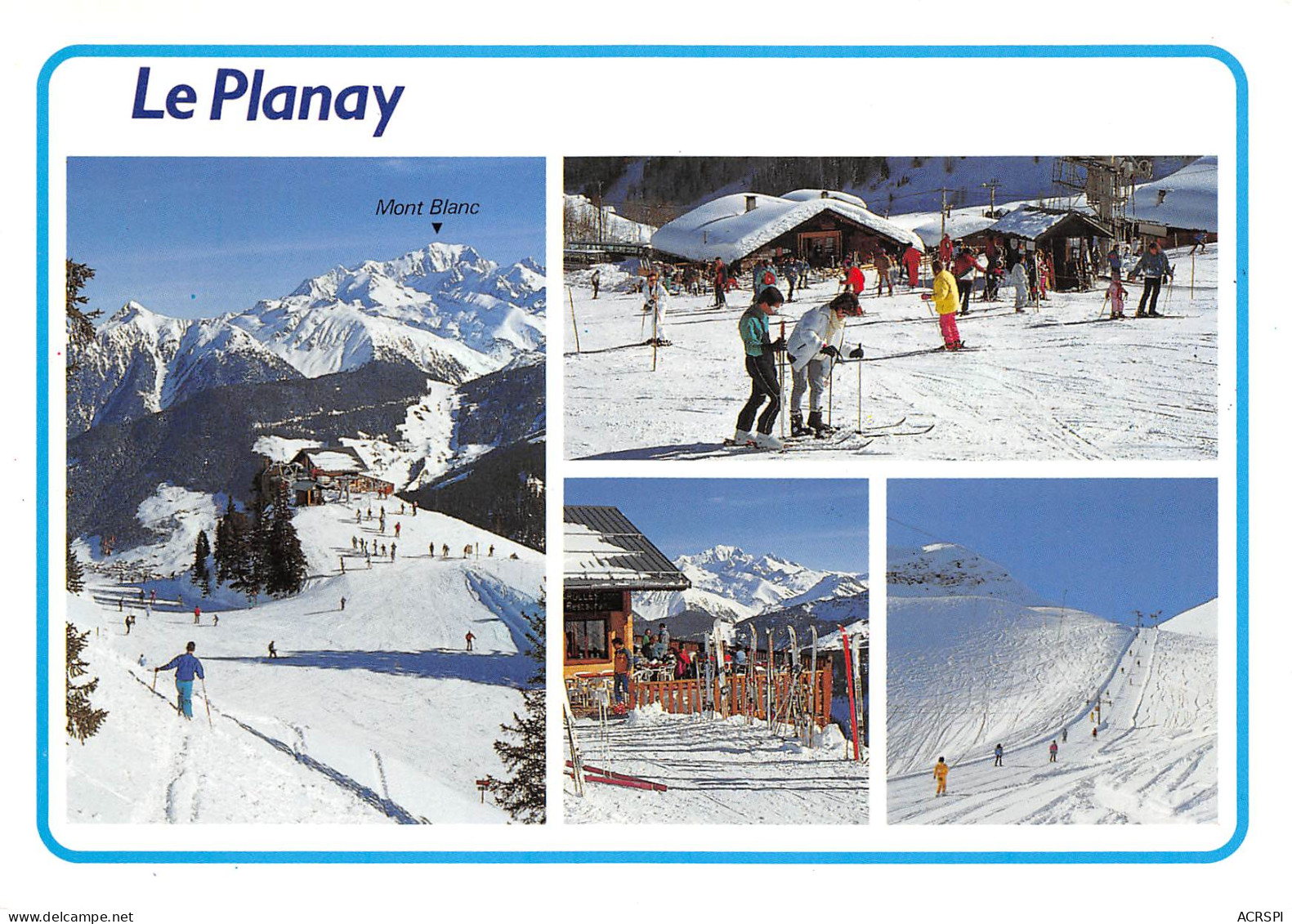 LE PLANAY D' ARECHES  Beaufortain   4 (scan Recto-verso)MA2291Ter - Beaufort