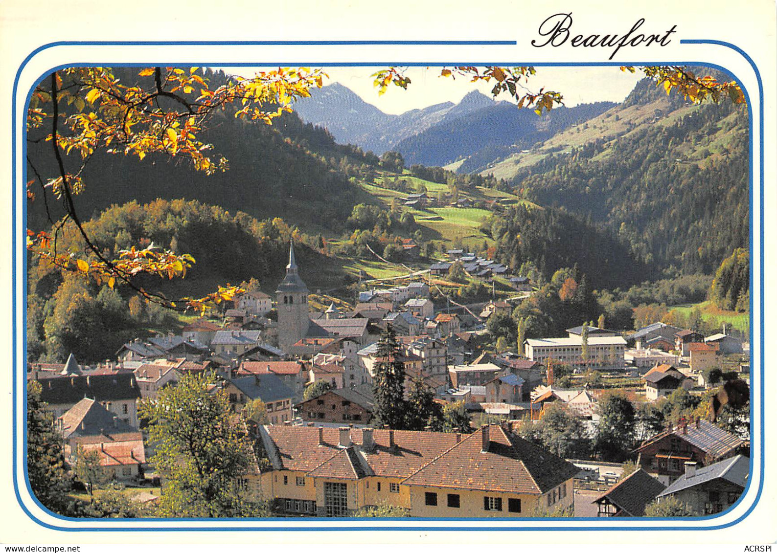 BEAUFORT  Vue Générale   8 (scan Recto-verso)MA2291Ter - Beaufort