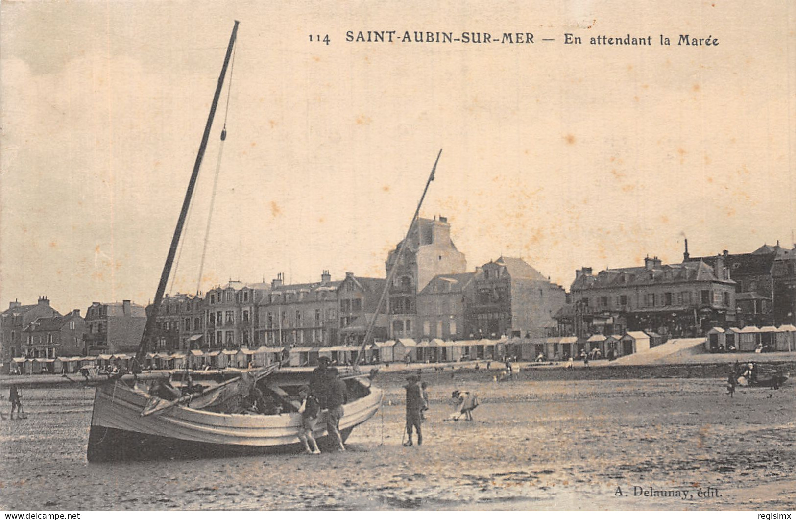 14-SAINT AUBIN SUR MER-N°T1042-H/0121 - Saint Aubin